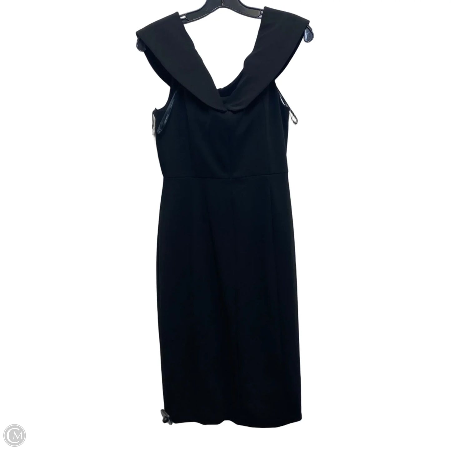 Dress Casual Midi By Calvin Klein In Black, Size: L