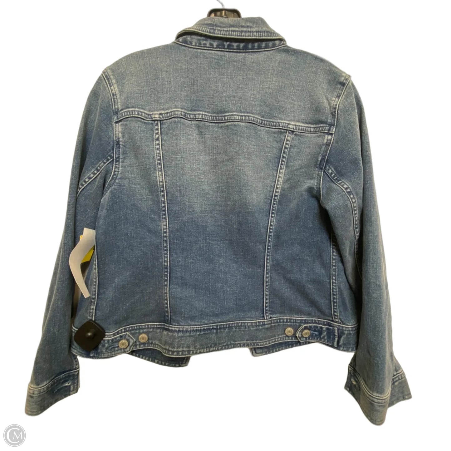 Jacket Denim By Talbots In Blue Denim, Size: Mp