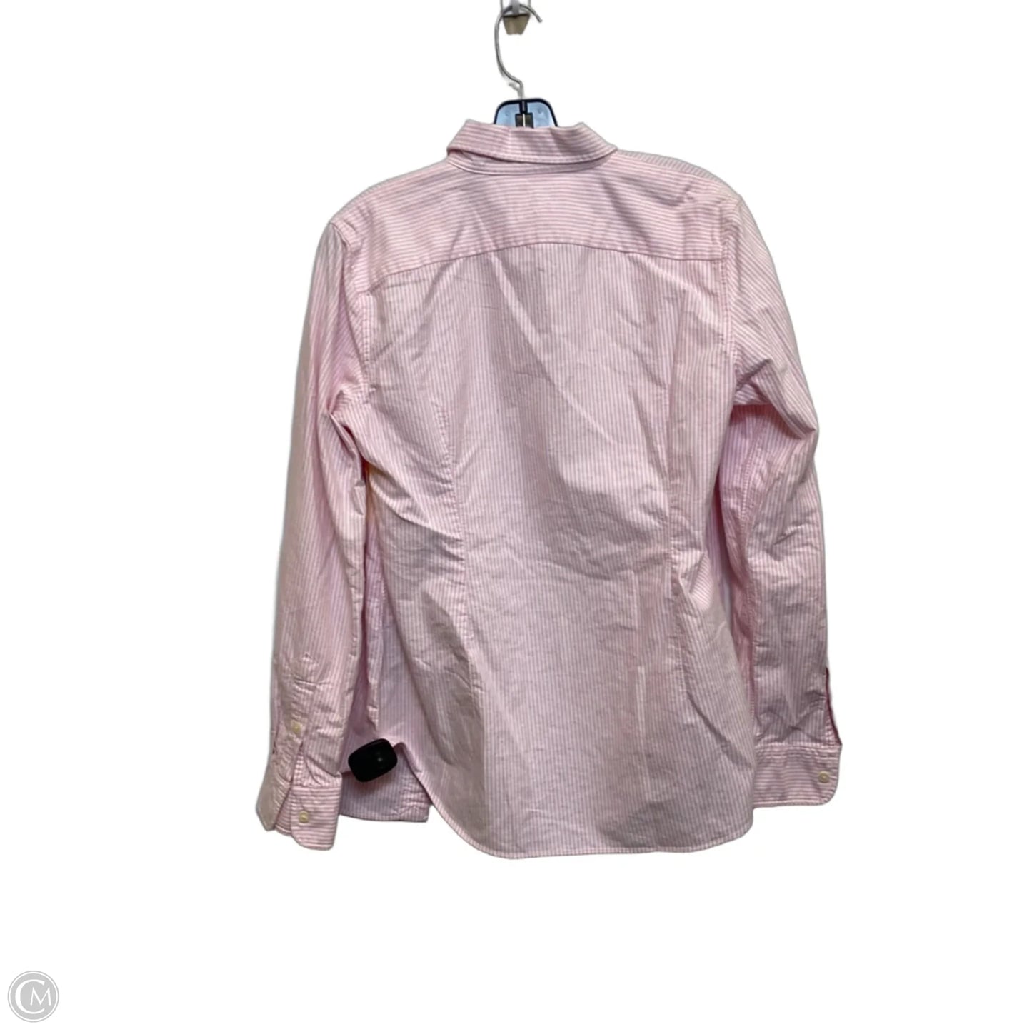 Top Long Sleeve By Ralph Lauren Blue Label In Pink, Size: L