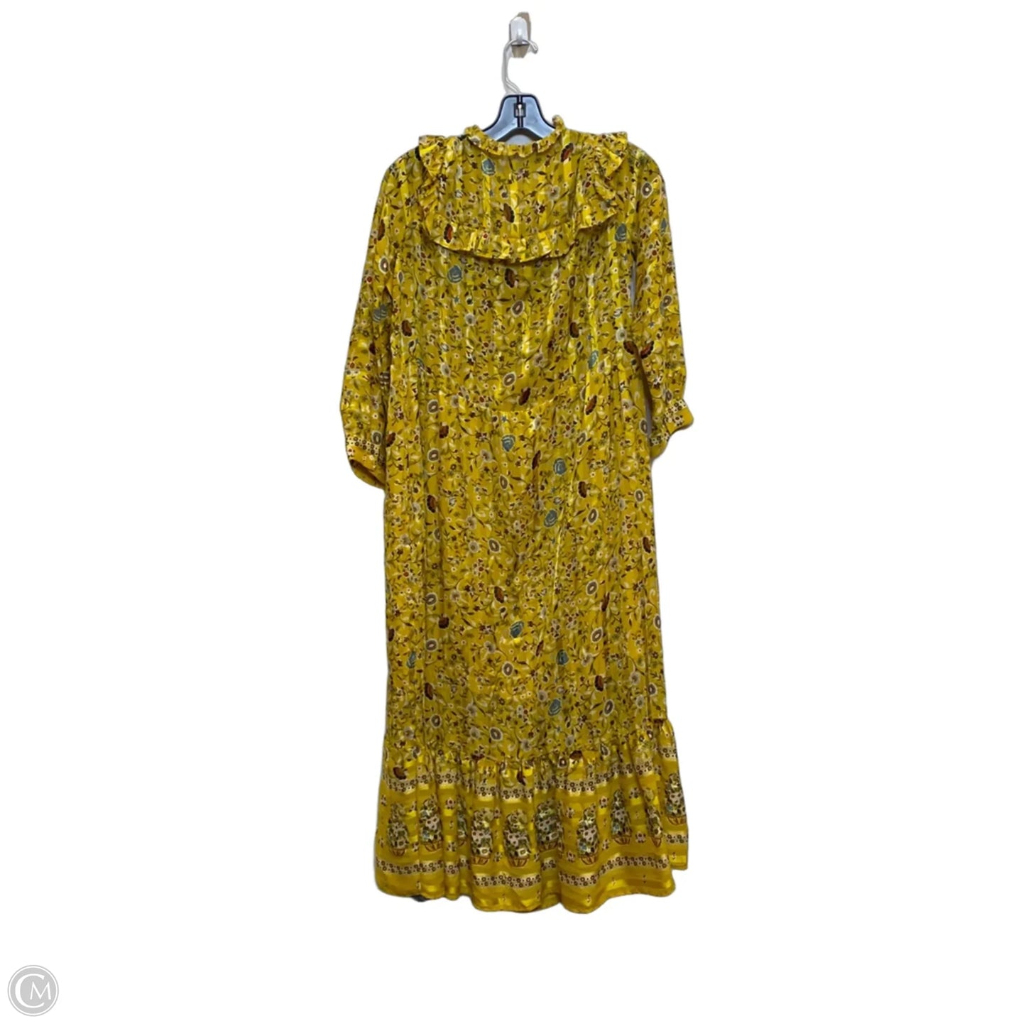 Dress Casual Maxi By Zara In Yellow, Size: S