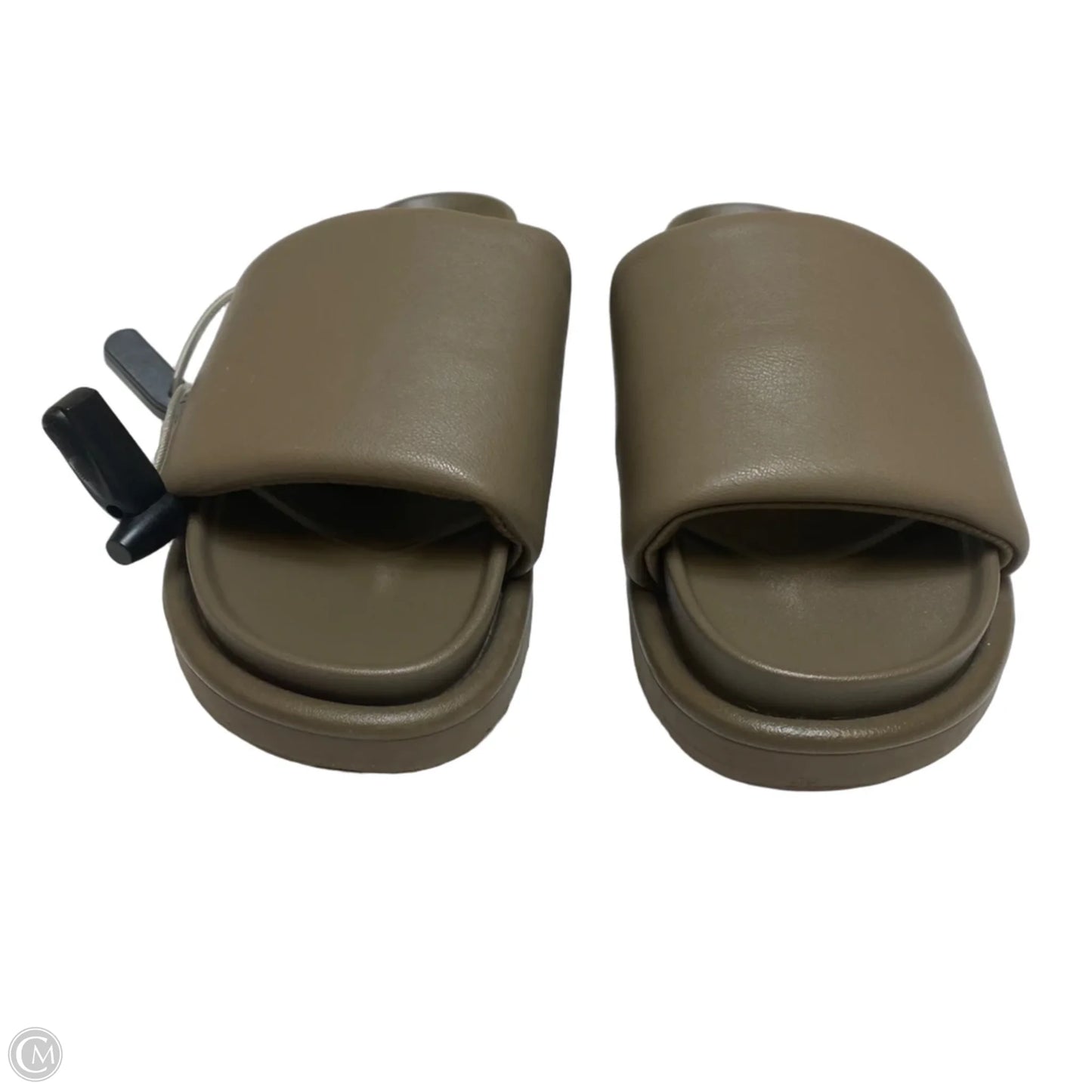 Sandals Flats By H&m In Brown, Size: 7.5