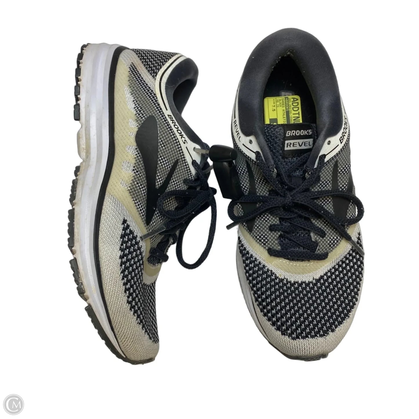 Shoes Athletic By Brooks In Black, Size: 7.5