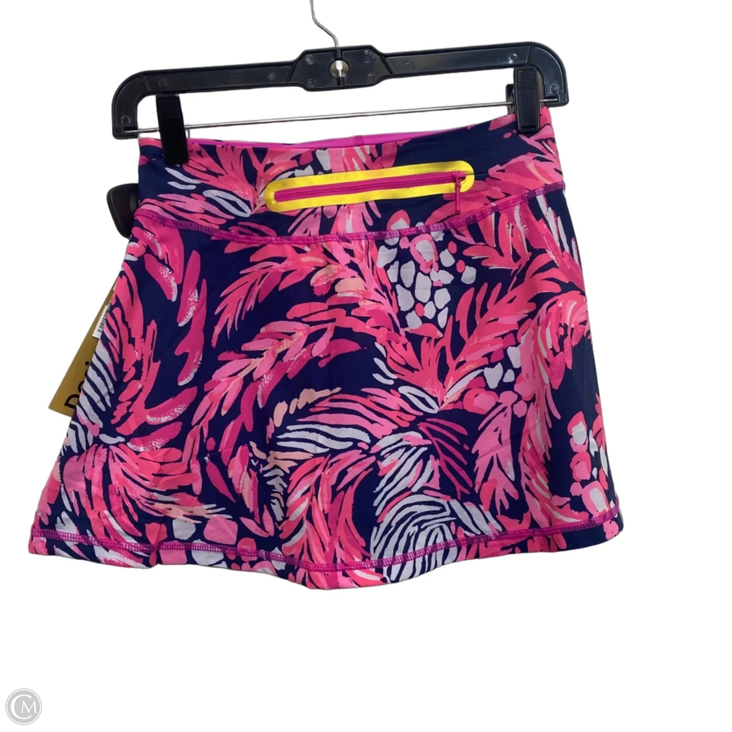 Skort Designer By Lilly Pulitzer In Blue & Pink, Size: Xxs