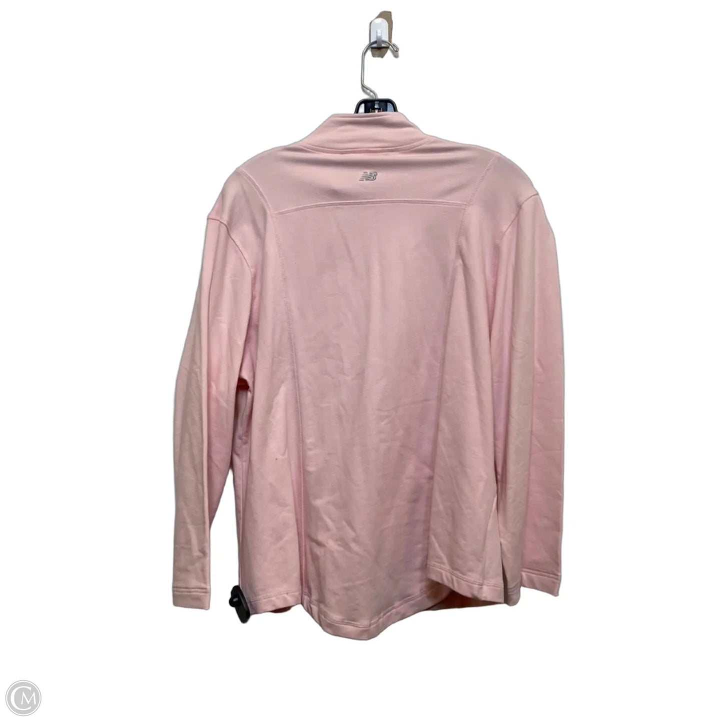 Athletic Jacket By New Balance In Pink, Size: Xl