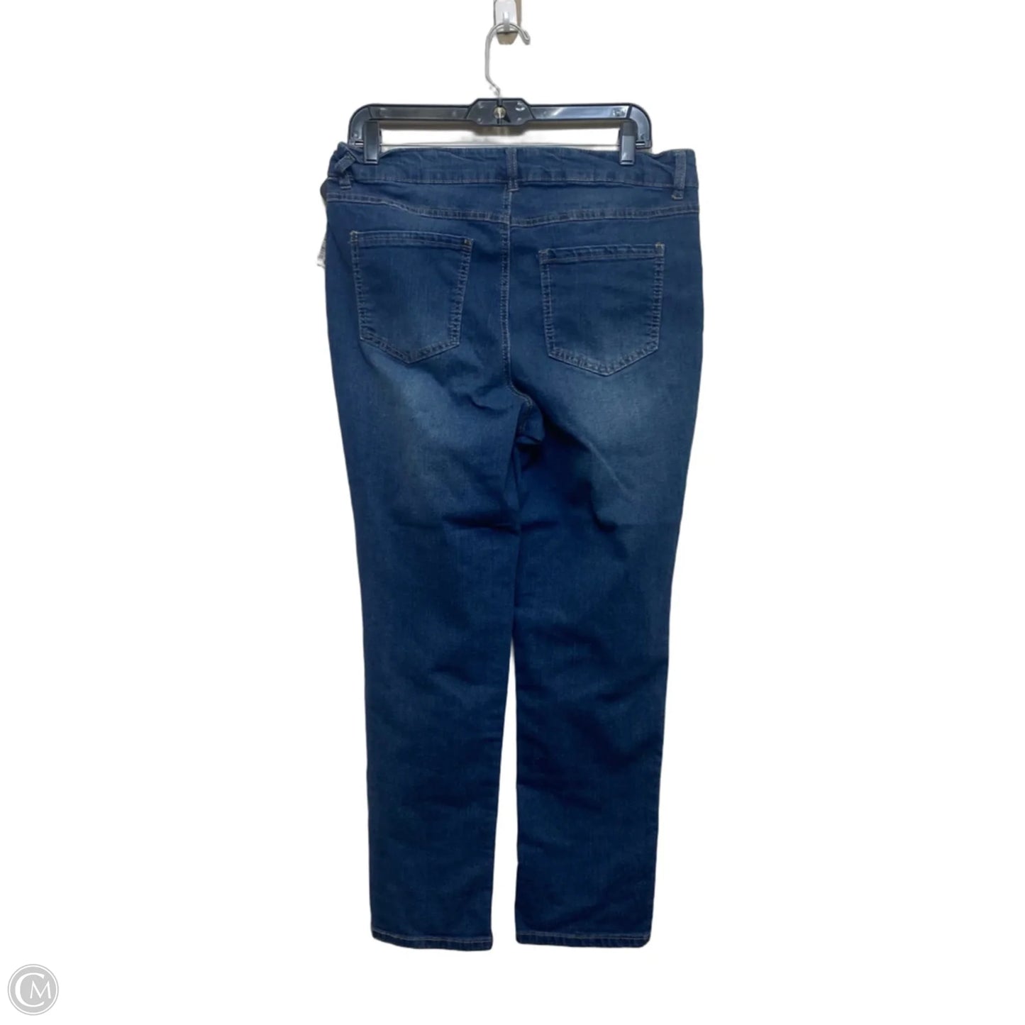 Jeans Skinny By D Jeans In Blue Denim, Size: 14