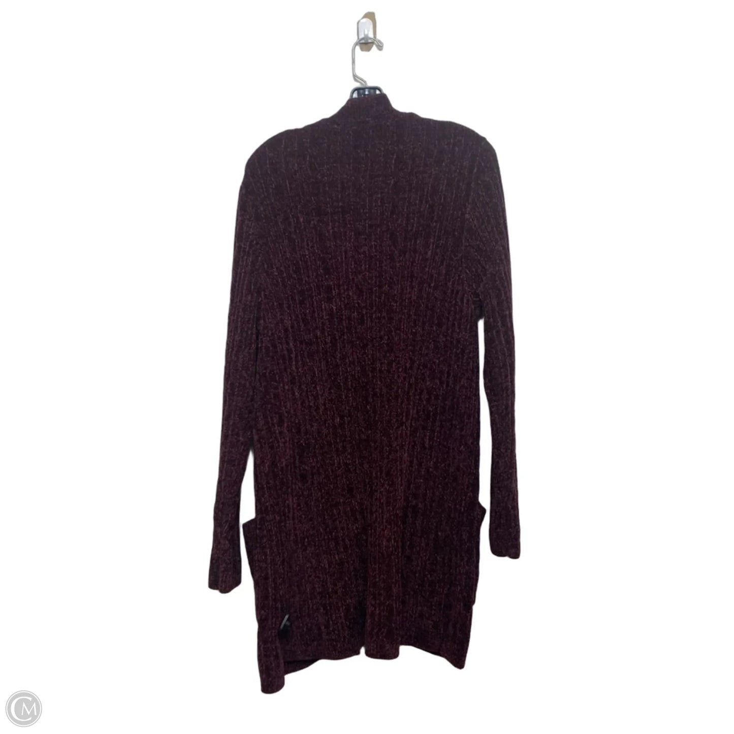 Cardigan By Matty M In Purple, Size: Xl