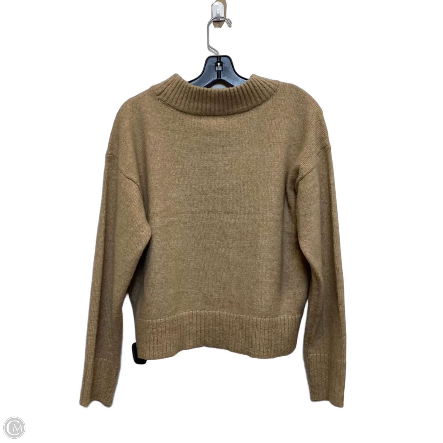 Sweater By Carolyn Taylor In Brown, Size: L