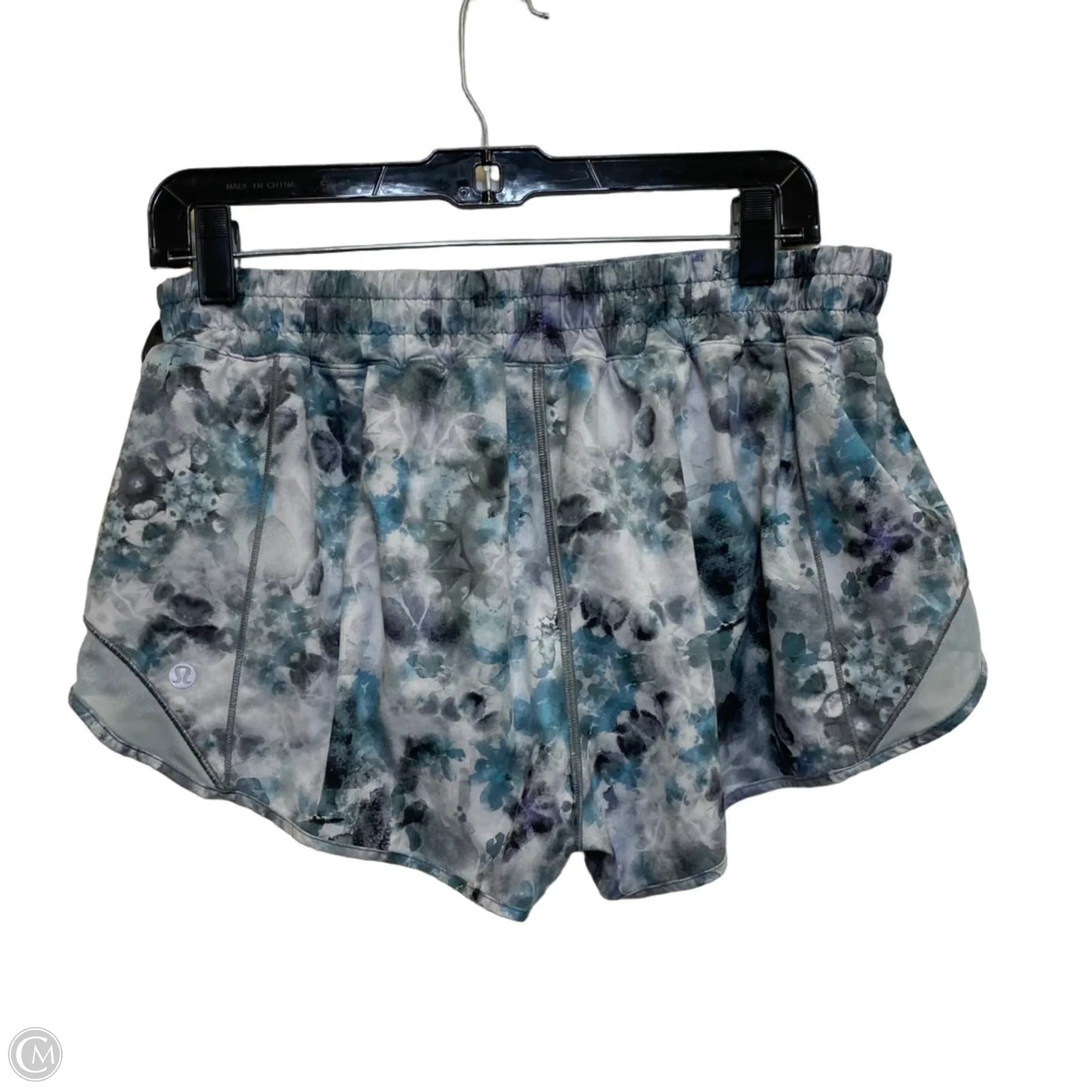 Athletic Shorts Designer By Lululemon In Grey, Size: 12