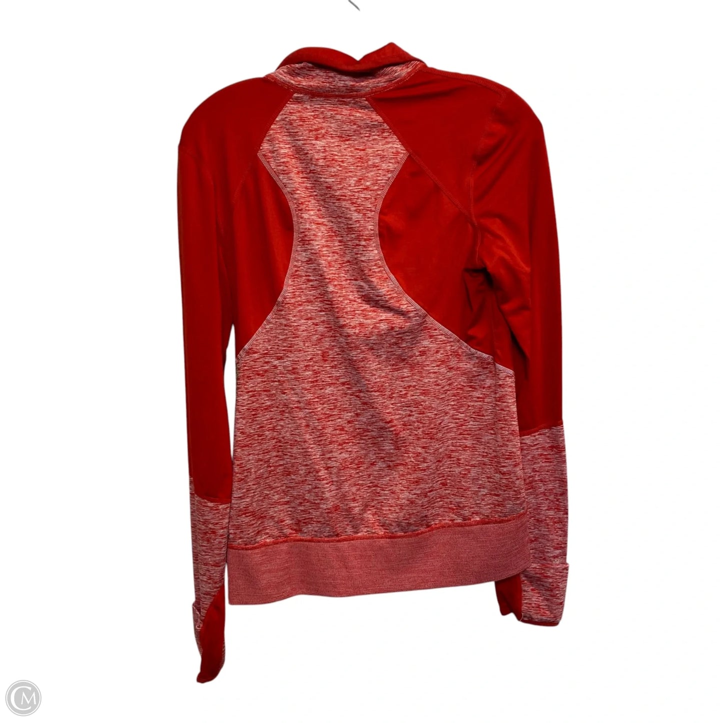 Athletic Top Long Sleeve Collar By Zella In Red, Size: M