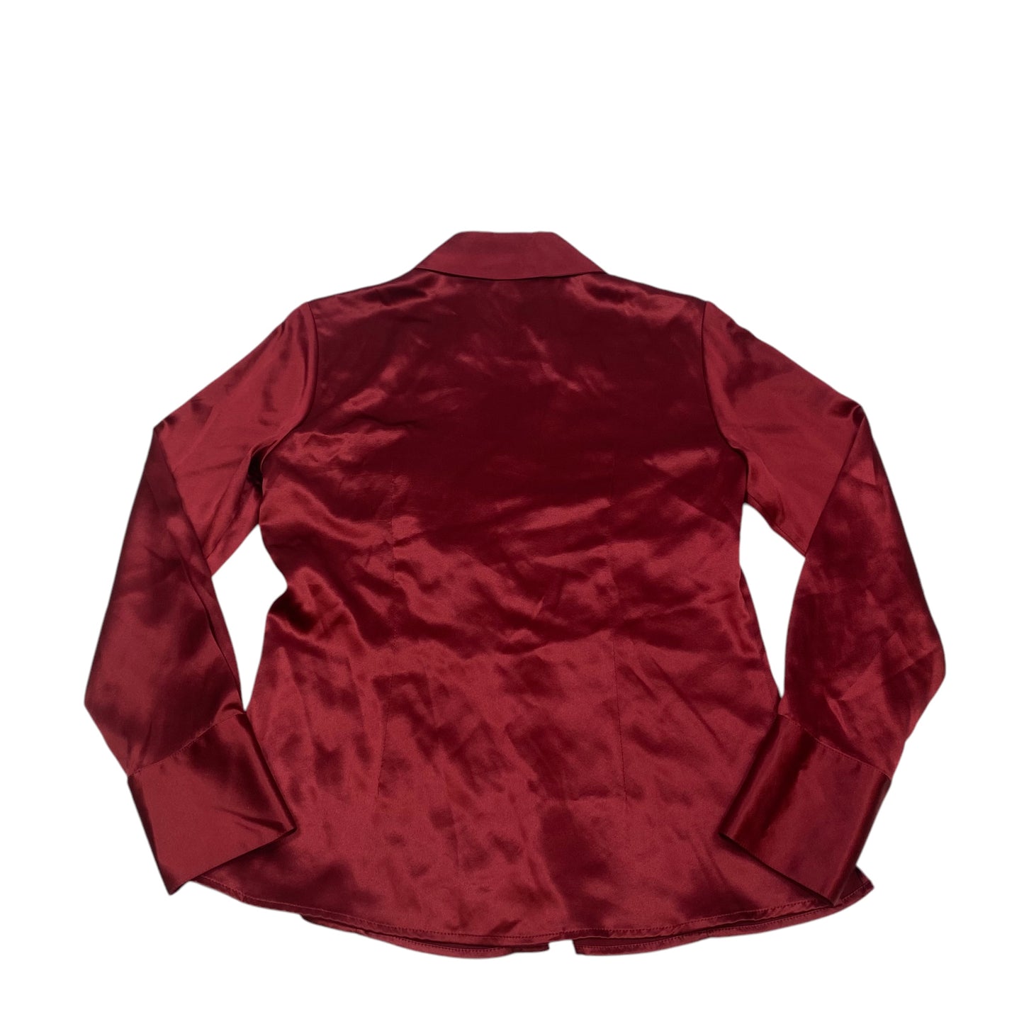Top Long Sleeve By Classiques Entier In Red, Size: Xs