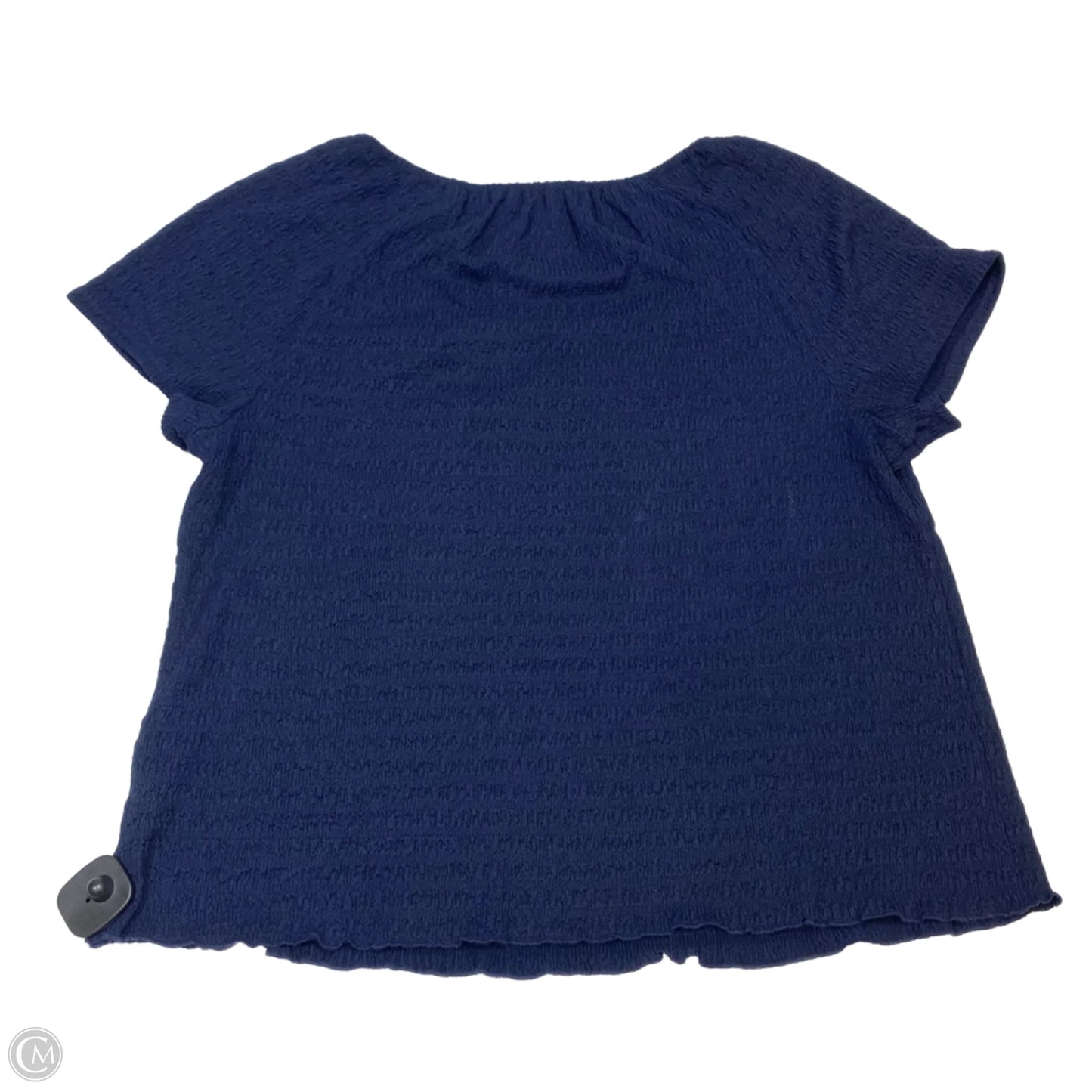 Top Short Sleeve By Lane Bryant In Blue, Size: 3x
