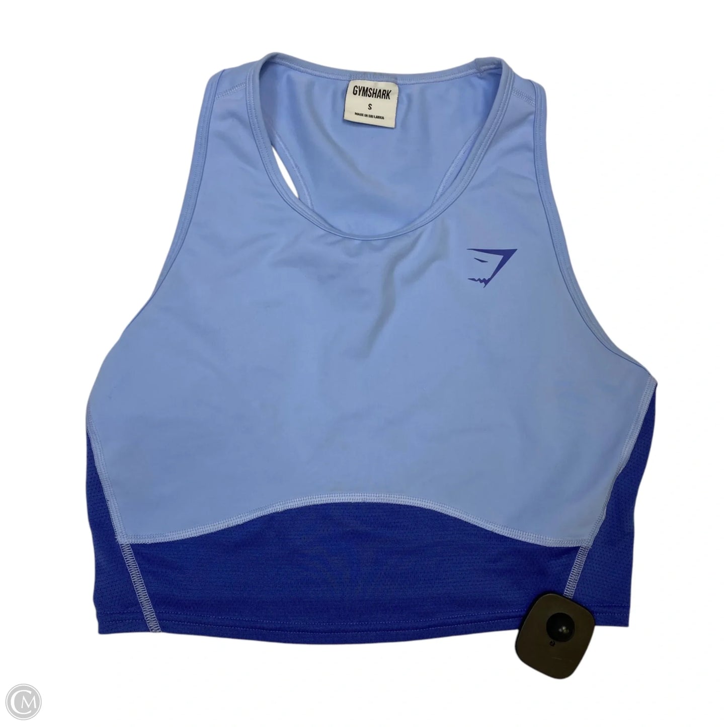 Athletic Bra By Gym Shark In Blue, Size: S