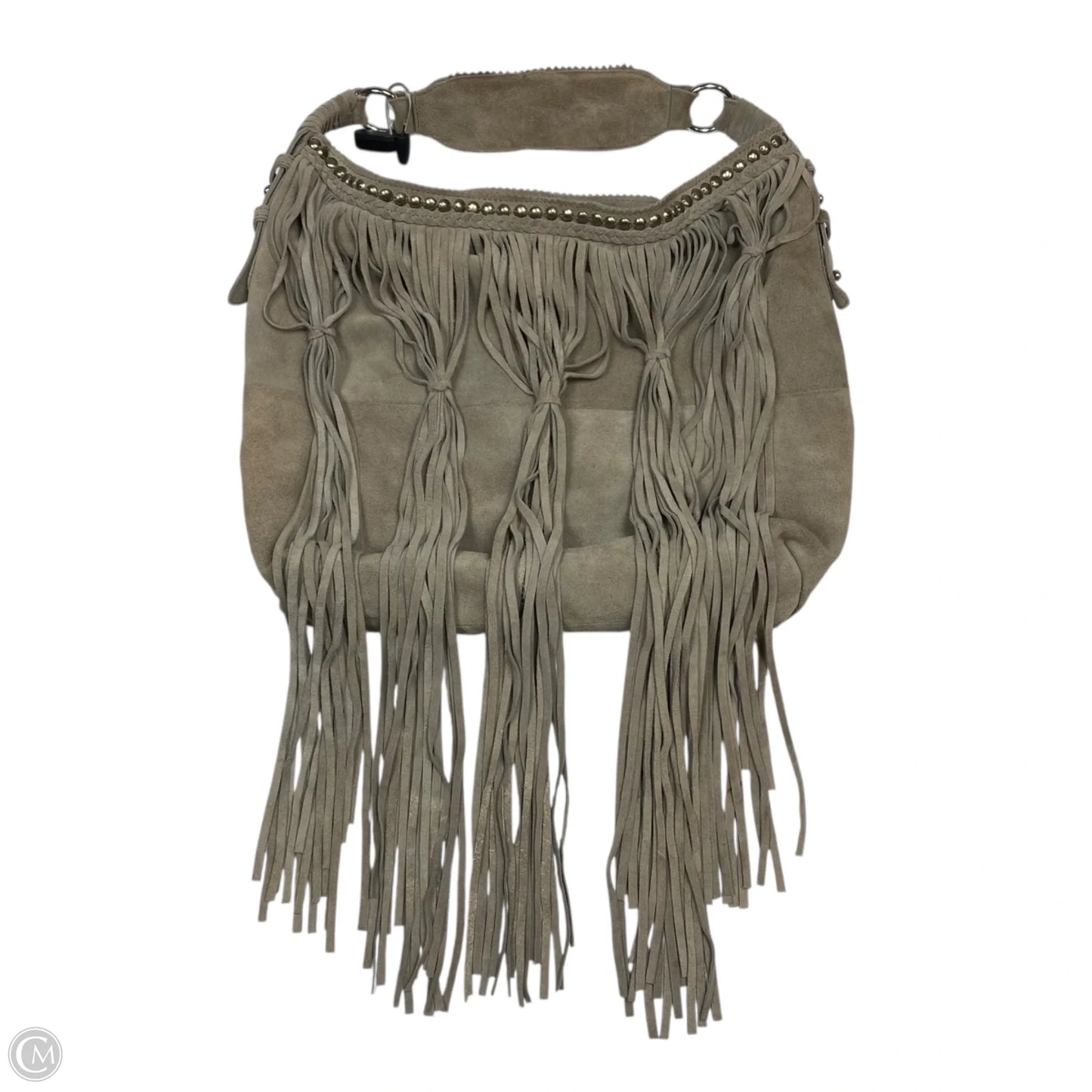 Handbag Leather By Cmc, Size: Large