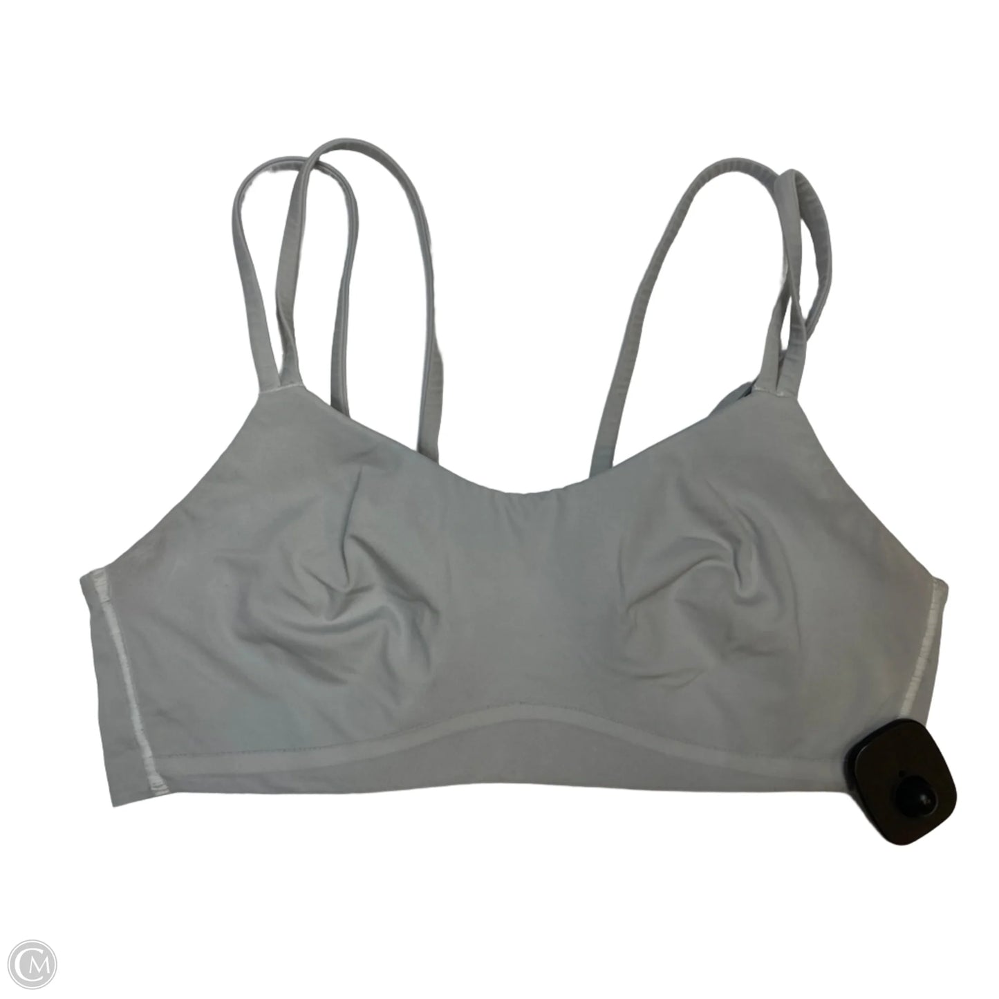 Athletic Bra By Lululemon In Grey, Size: M