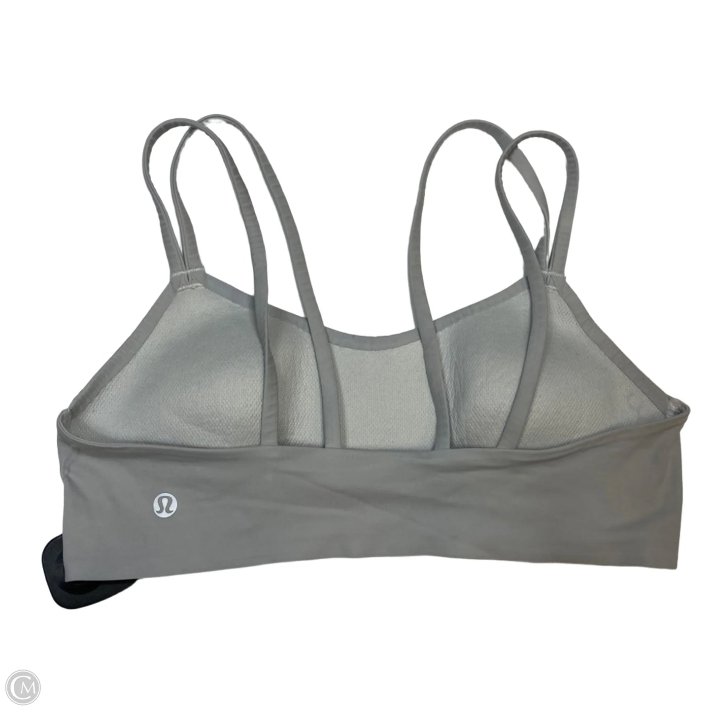 Athletic Bra By Lululemon In Grey, Size: M