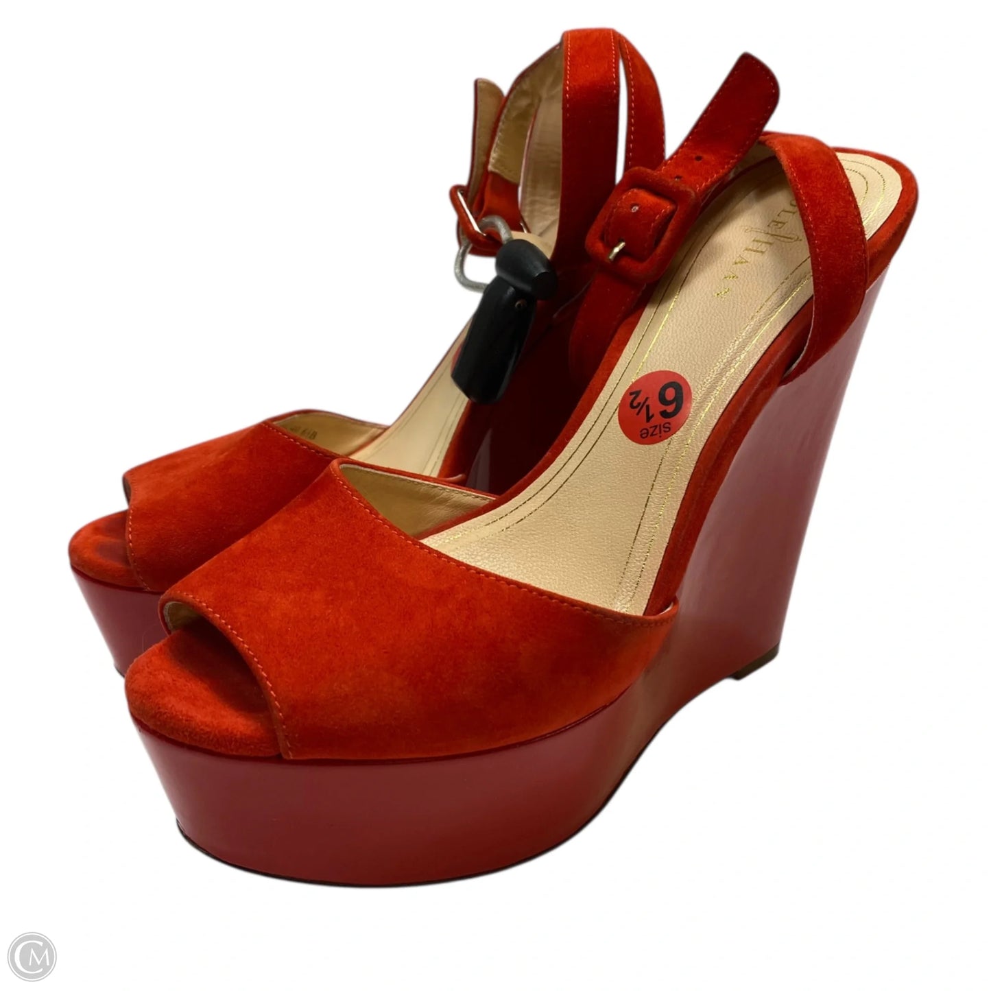 Sandals Designer By Cole-haan In Red, Size: 6.5