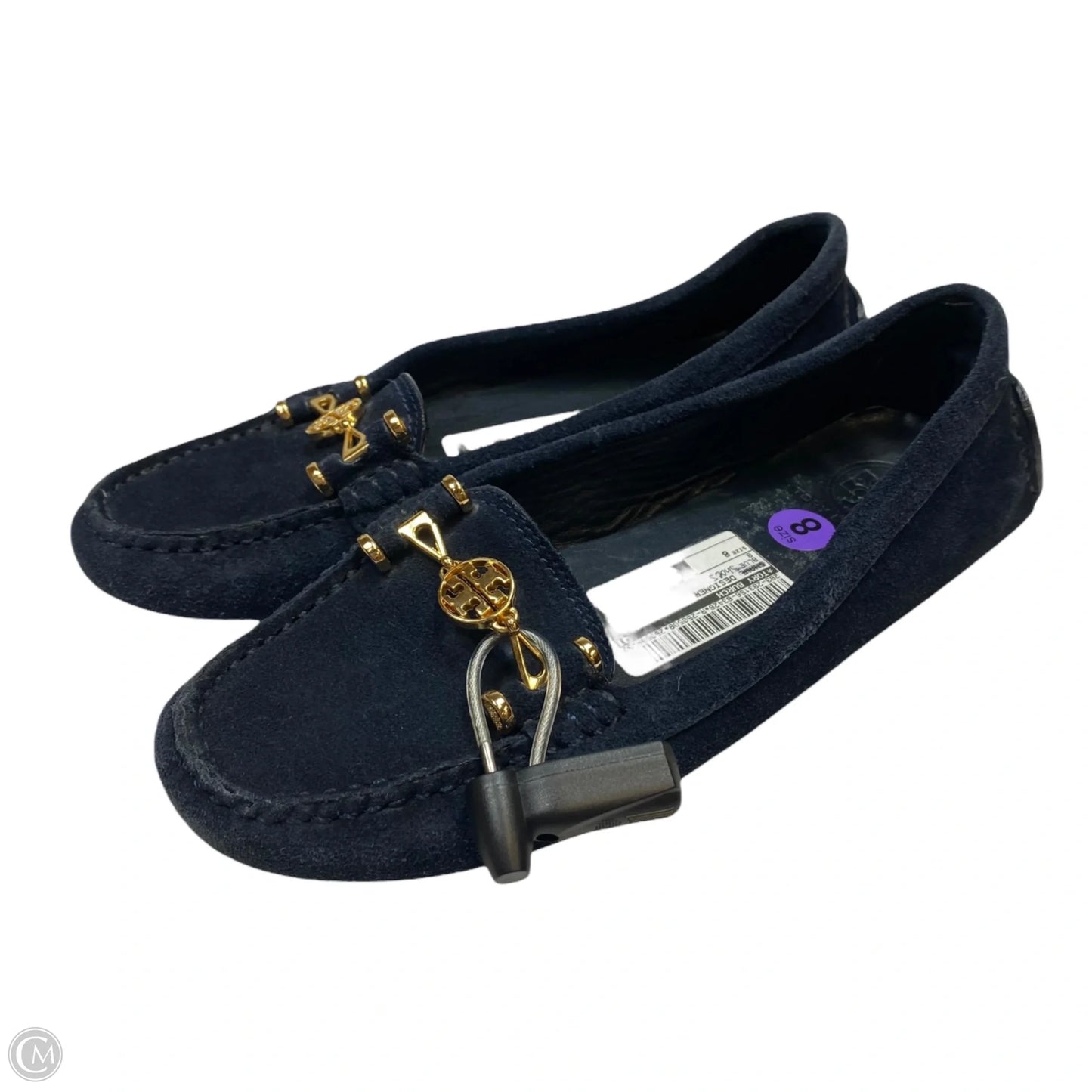 Shoes Designer By Tory Burch In Blue, Size: 8