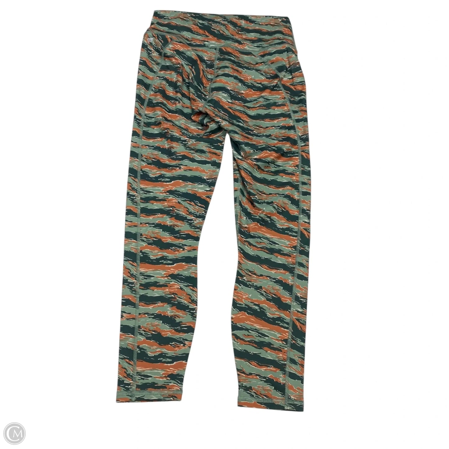 Athletic Leggings By Fabletics In Green, Size: S