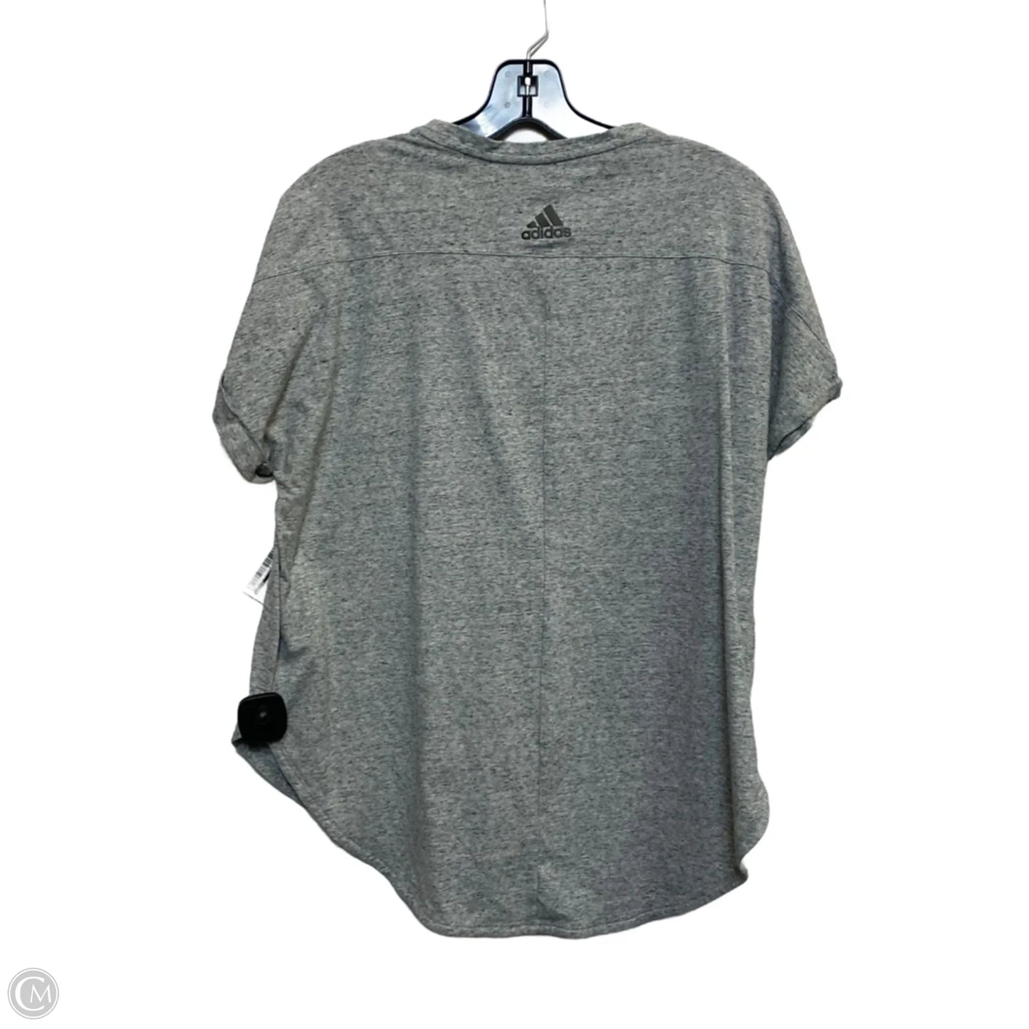 Athletic Tank Top By Adidas In Grey, Size: Xl