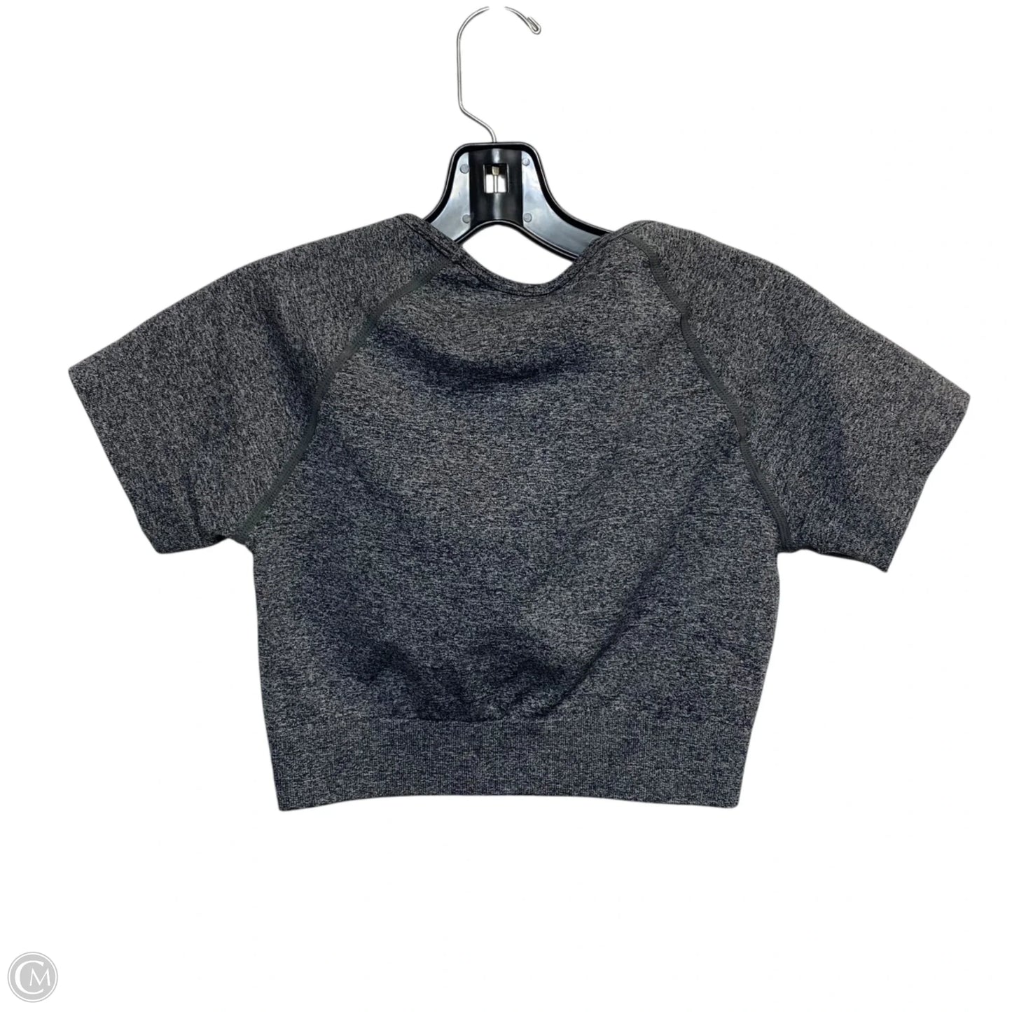 Athletic Top Short Sleeve By Clothes Mentor In Grey, Size: S
