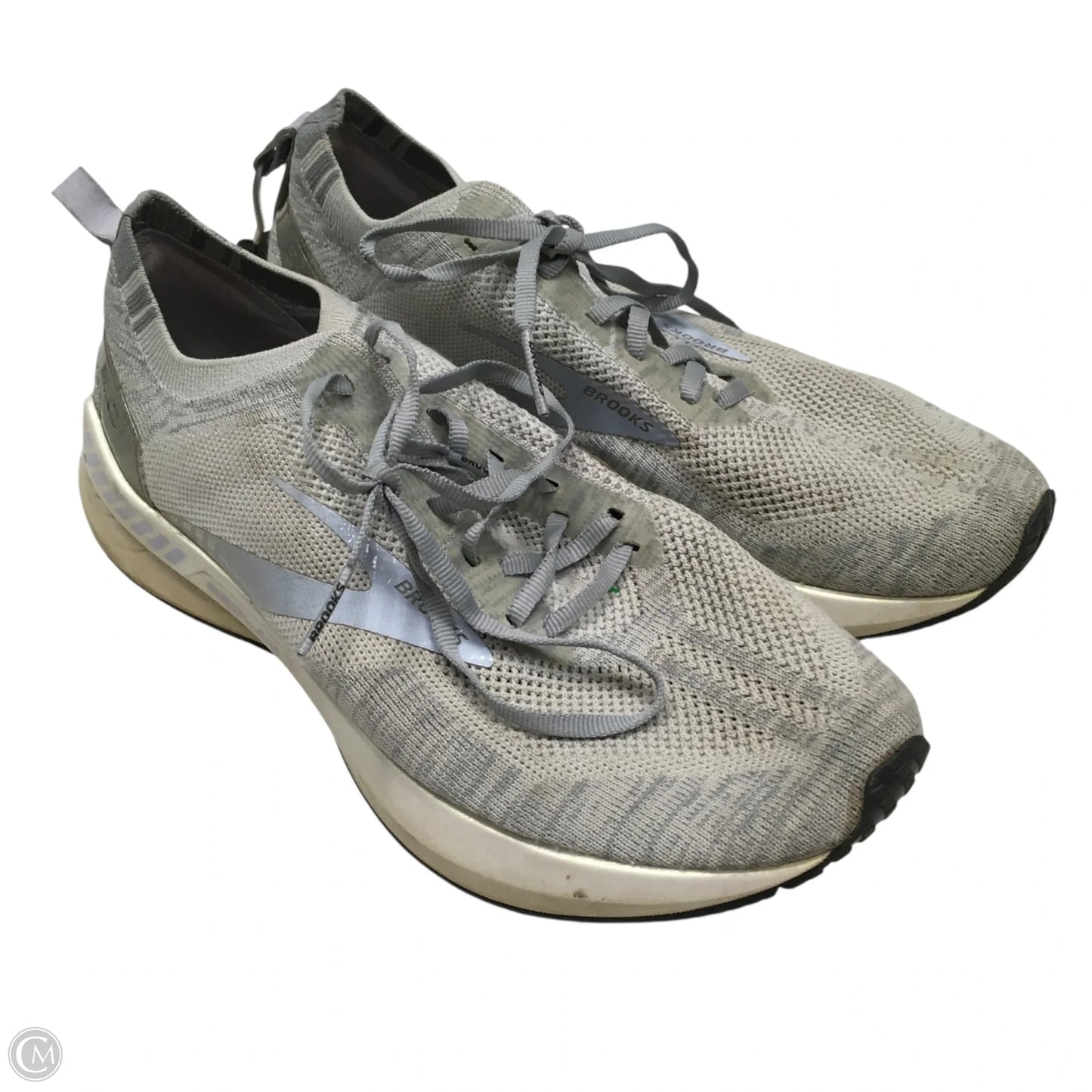 Shoes Athletic By Brooks In Grey, Size: 11