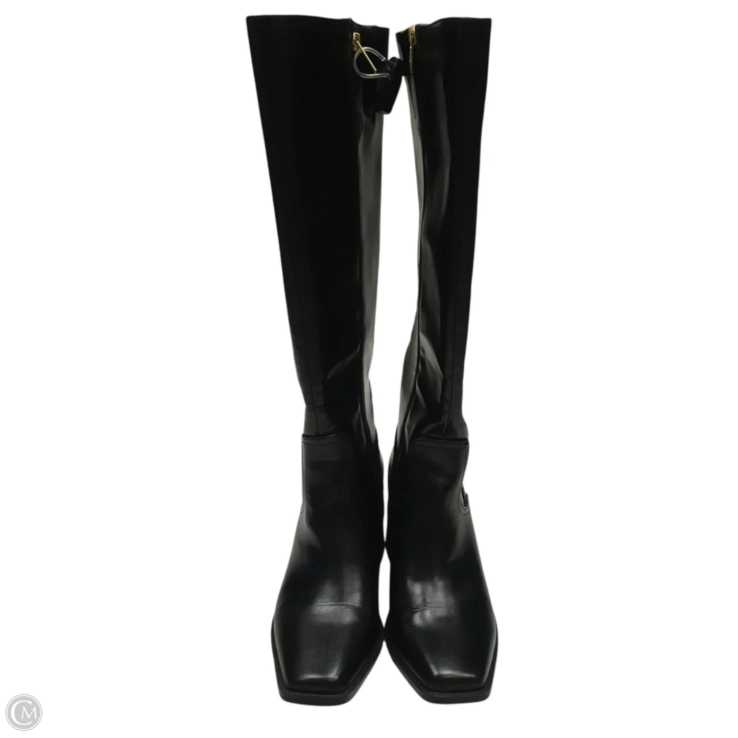 Boots Knee Heels By Vince Camuto In Black, Size: 9.5