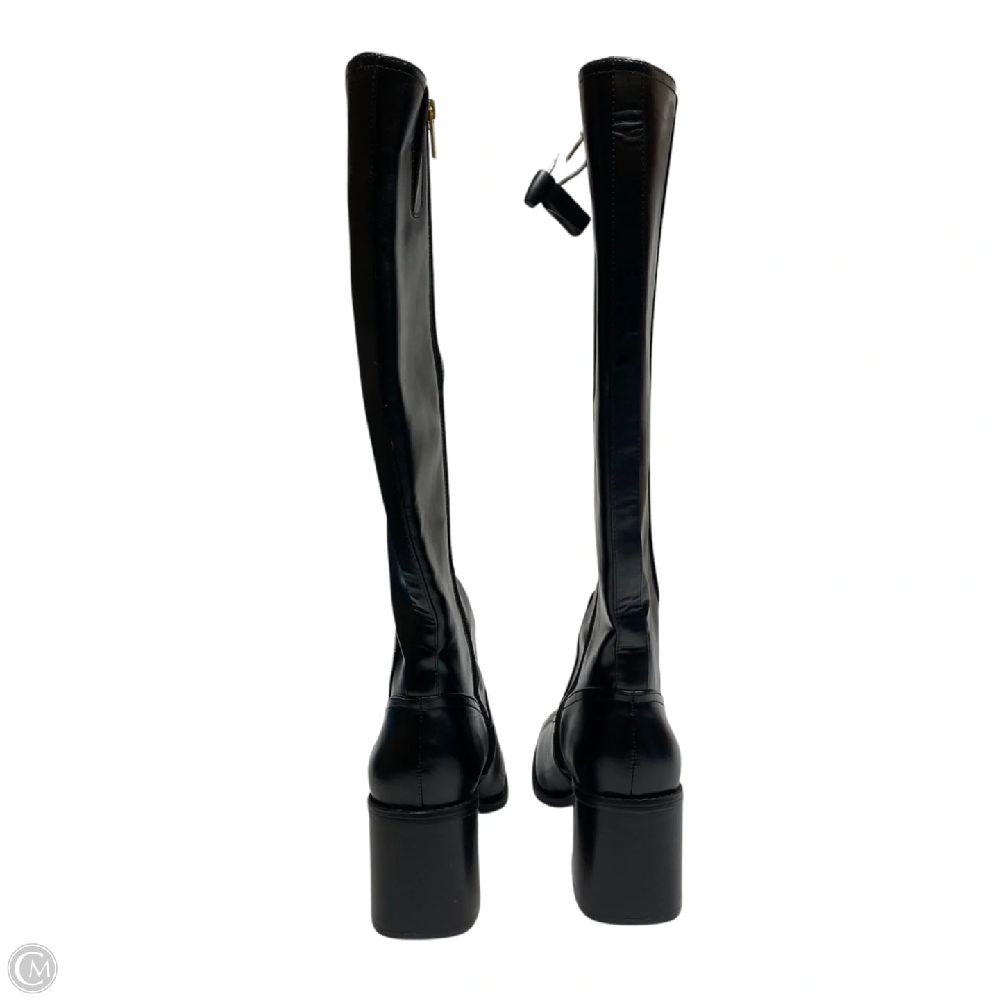 Boots Knee Heels By Vince Camuto In Black, Size: 9.5