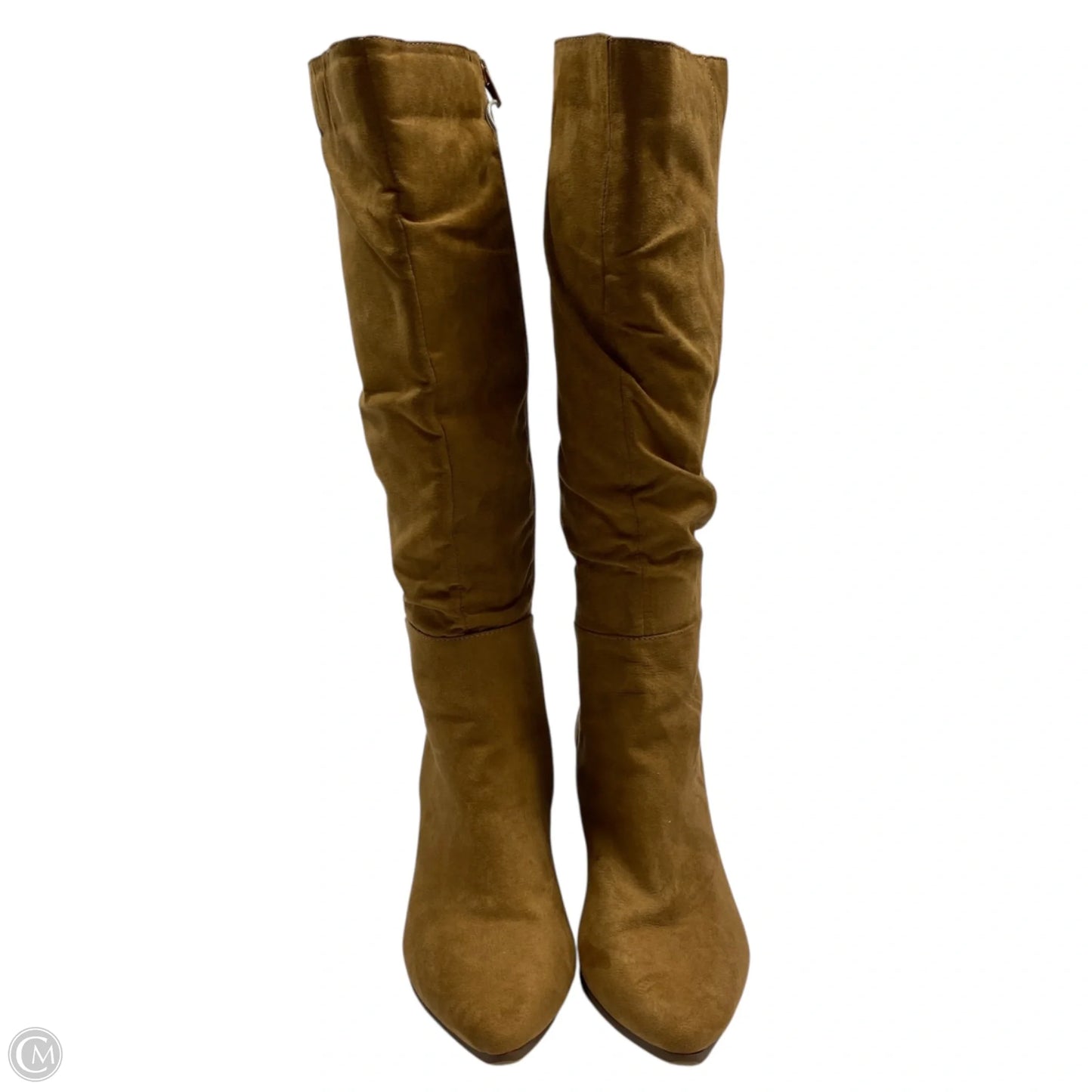 Boots Knee Flats By Lane Bryant In Tan, Size: 9