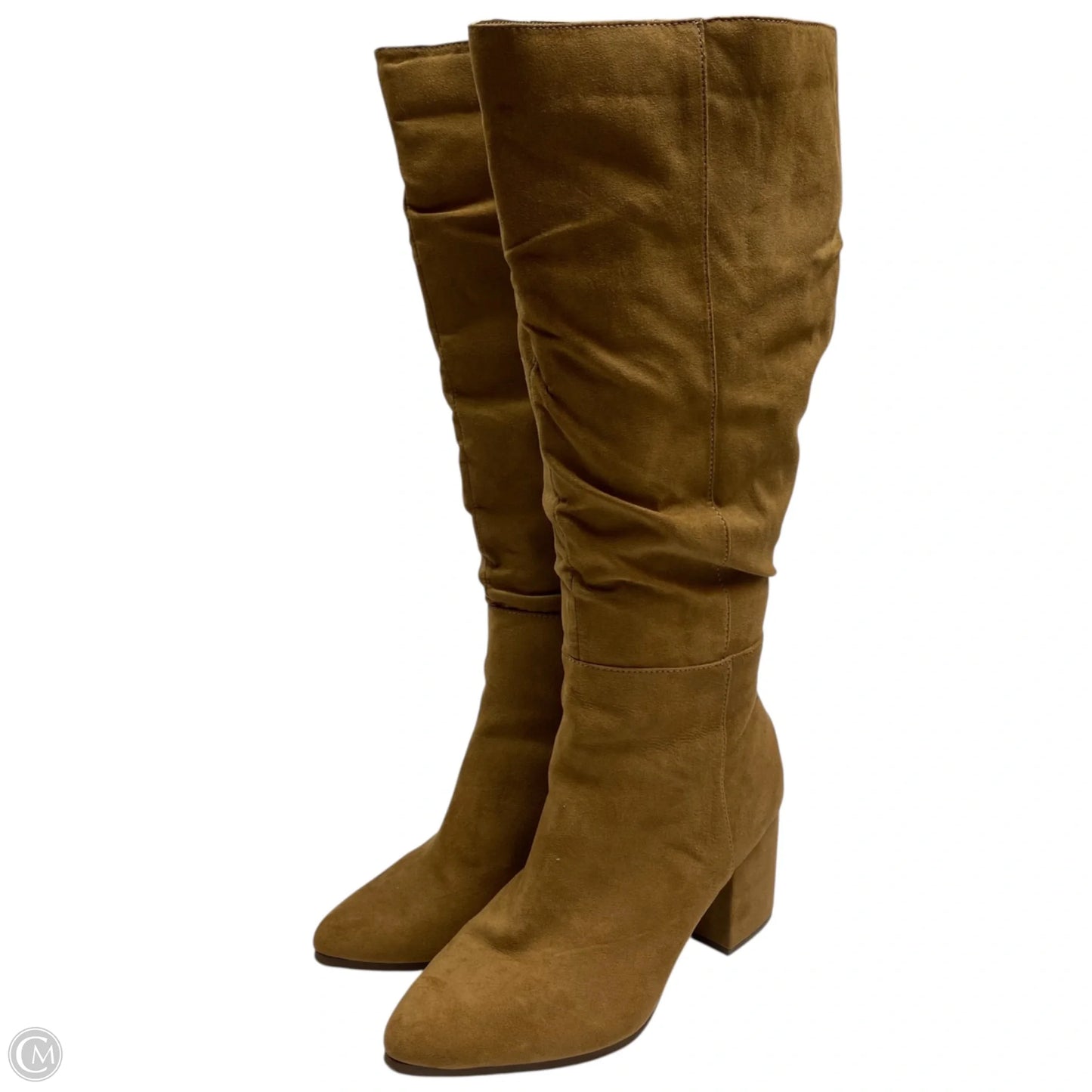 Boots Knee Flats By Lane Bryant In Tan, Size: 9