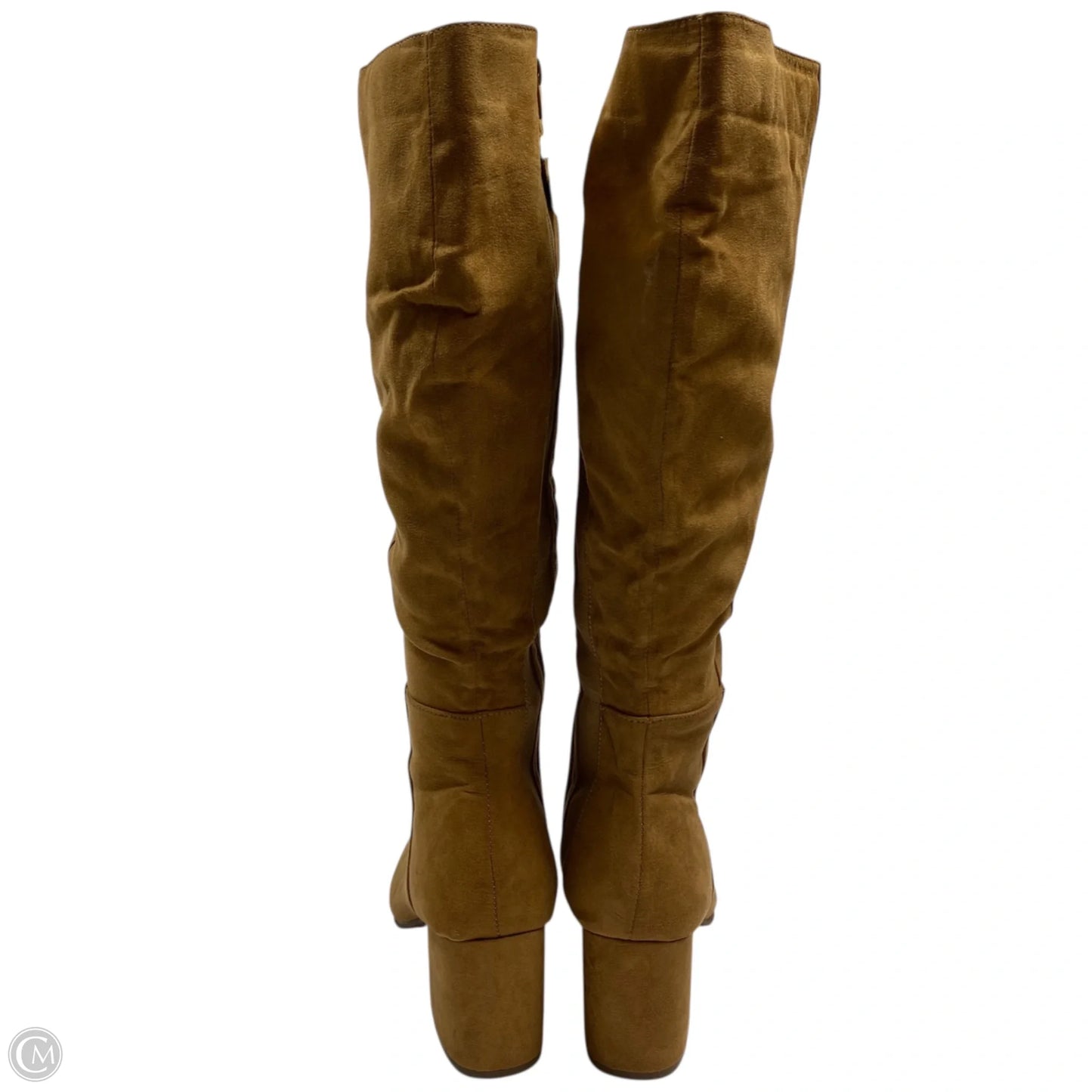 Boots Knee Flats By Lane Bryant In Tan, Size: 9