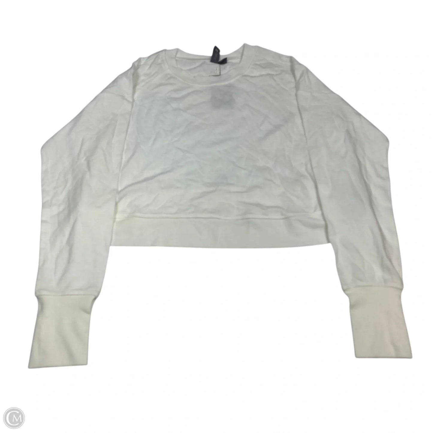 Athletic Sweatshirt Crewneck By Sweaty Betty In Cream, Size: S