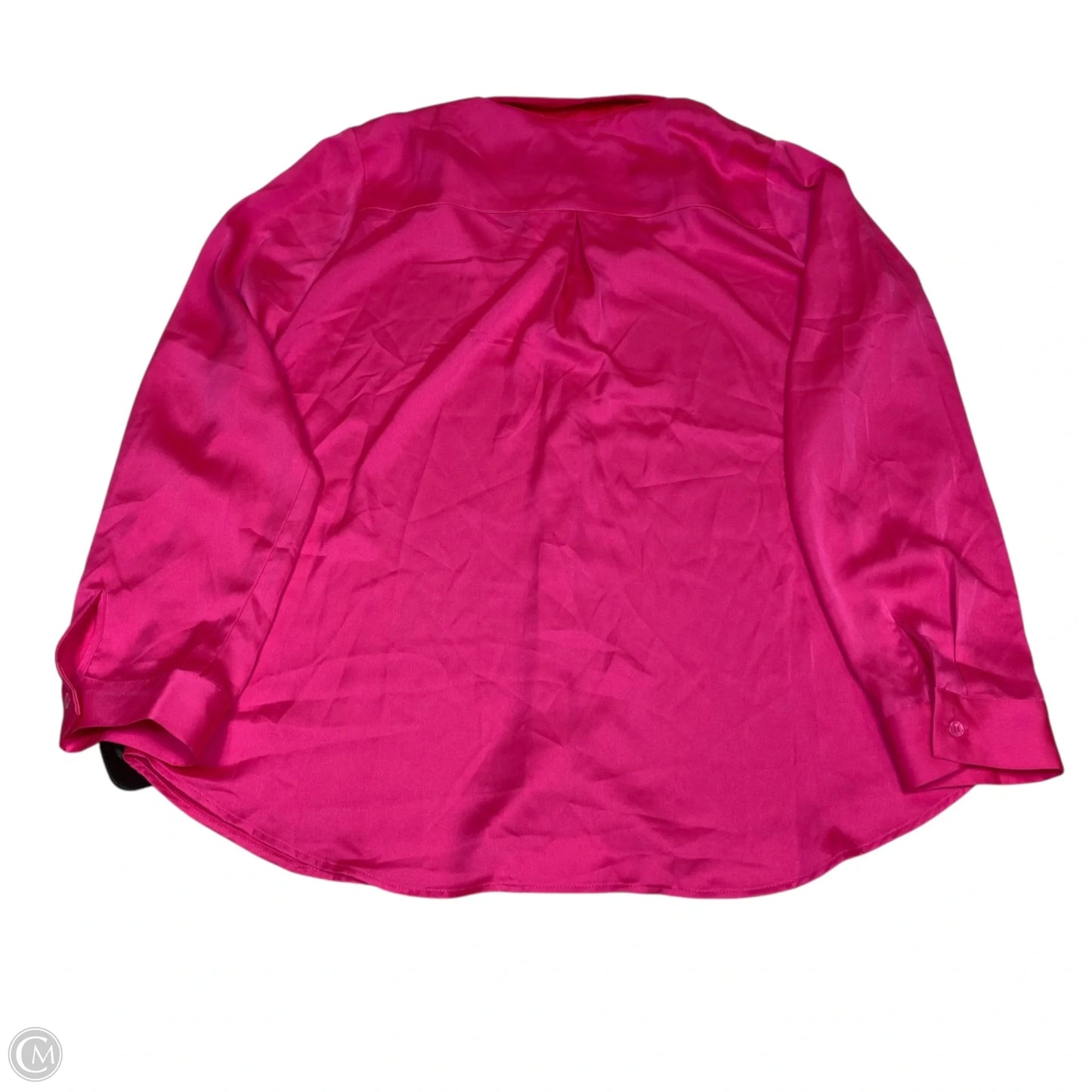 Top Long Sleeve By Skies Are Blue In Pink, Size: L