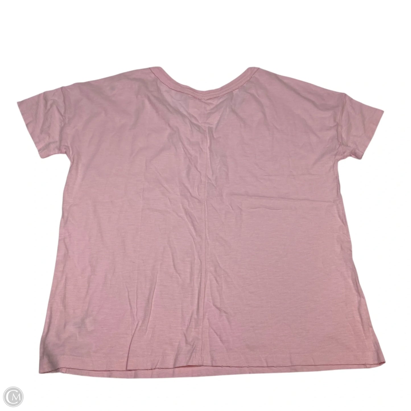 Top Short Sleeve By Aerie In Pink, Size: S