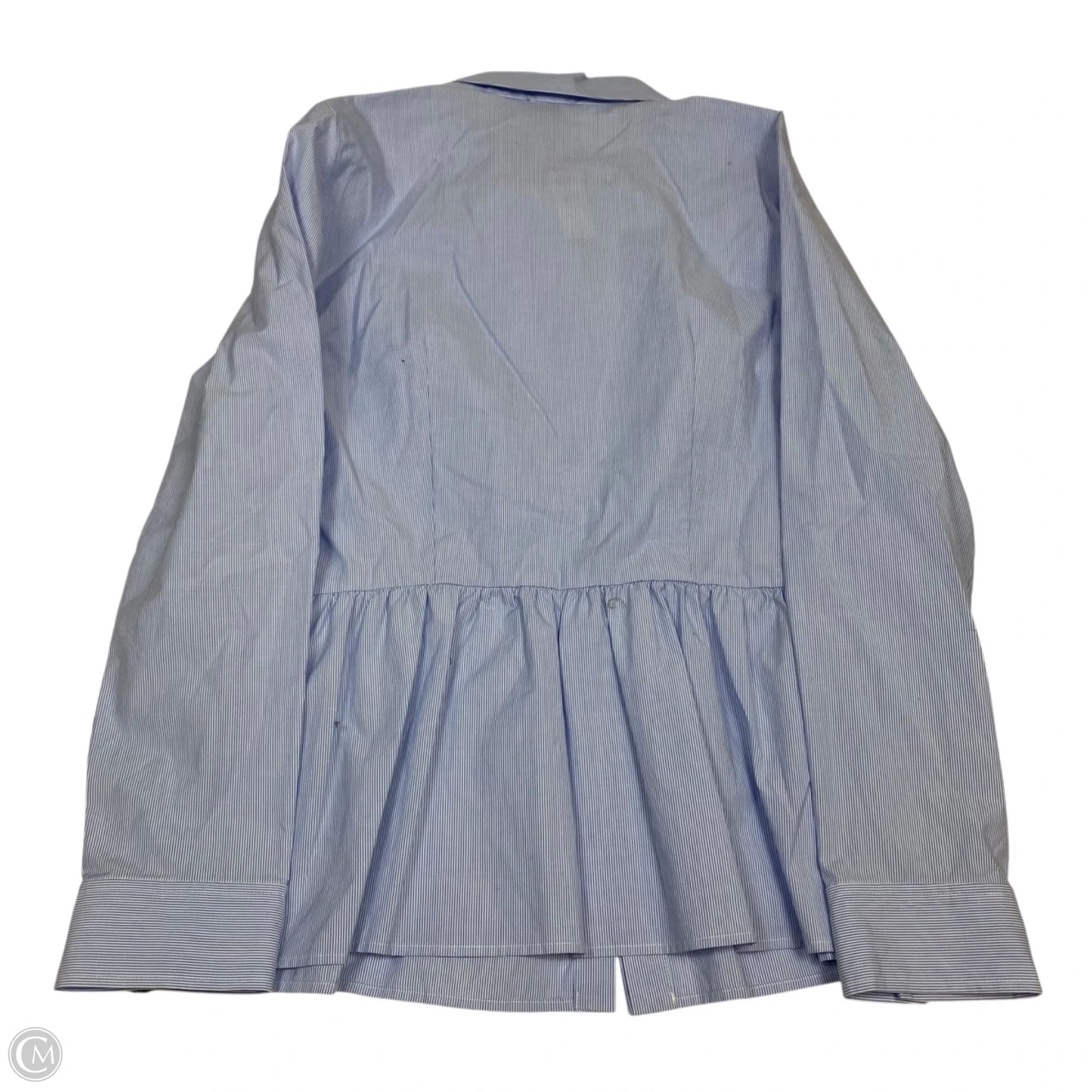 Top Long Sleeve By Talbots In Blue, Size: S