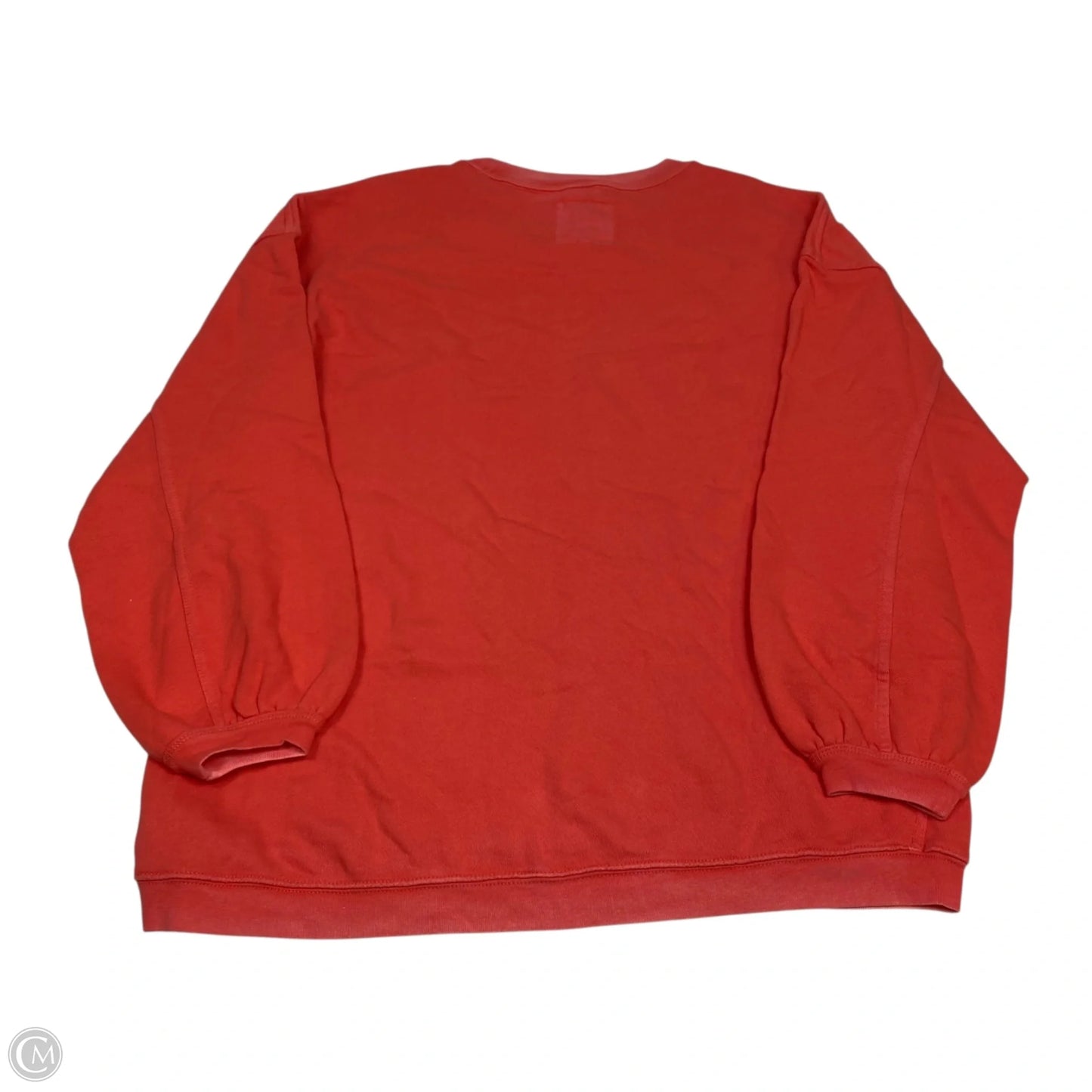 Top Long Sleeve By Aerie In Orange, Size: S