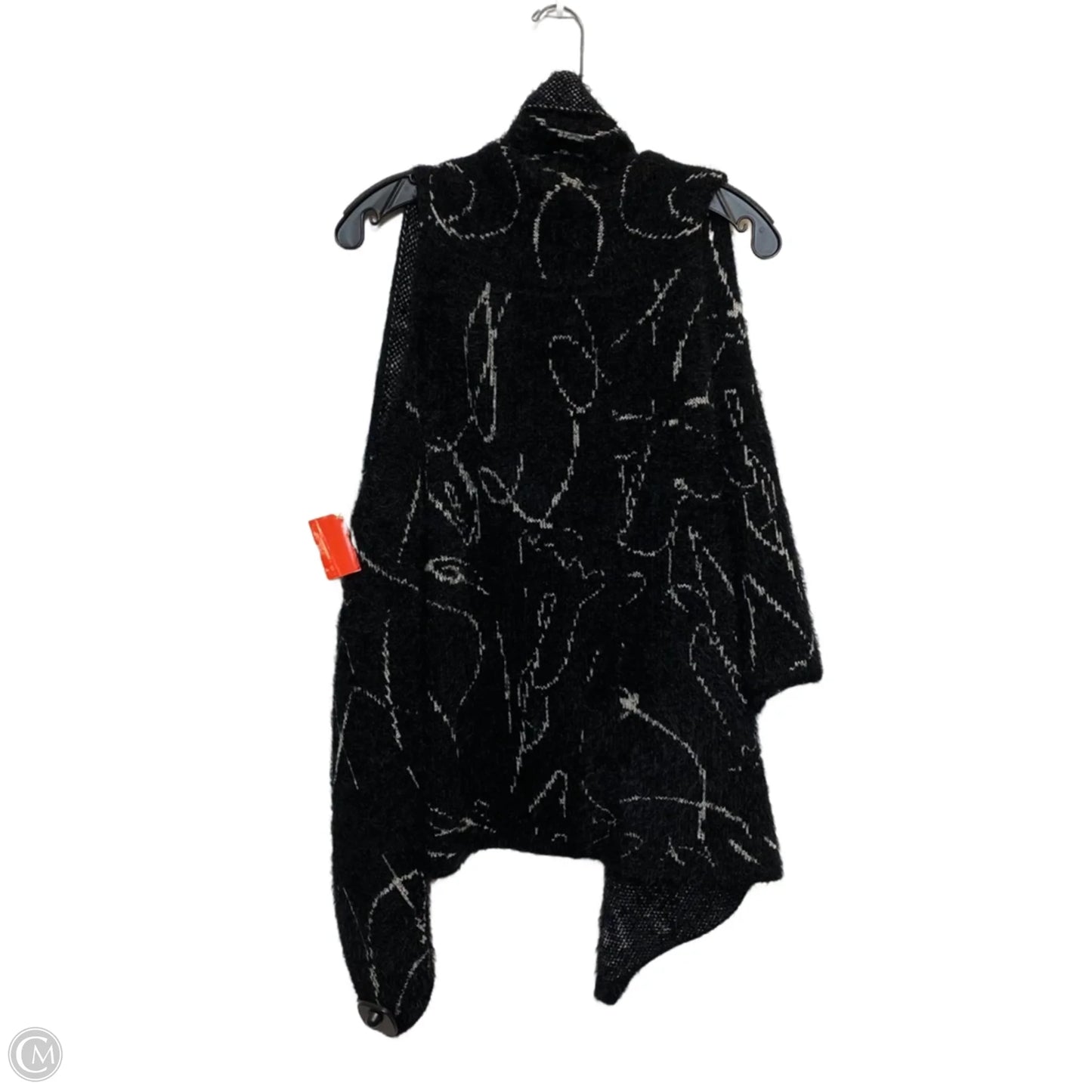 Vest Sweater By Tr In Black, Size: Osfm