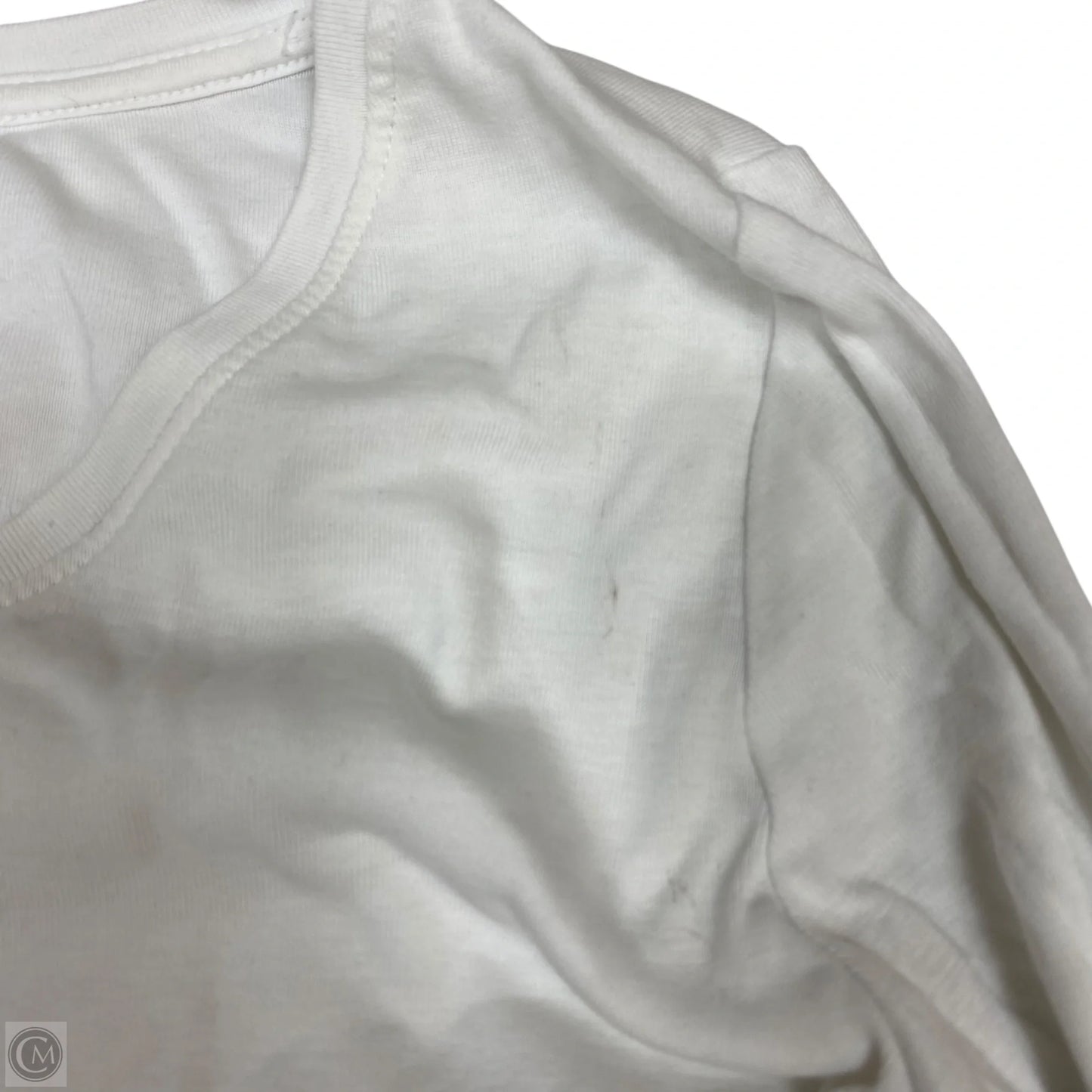Top Long Sleeve By J. Jill In White, Size: M