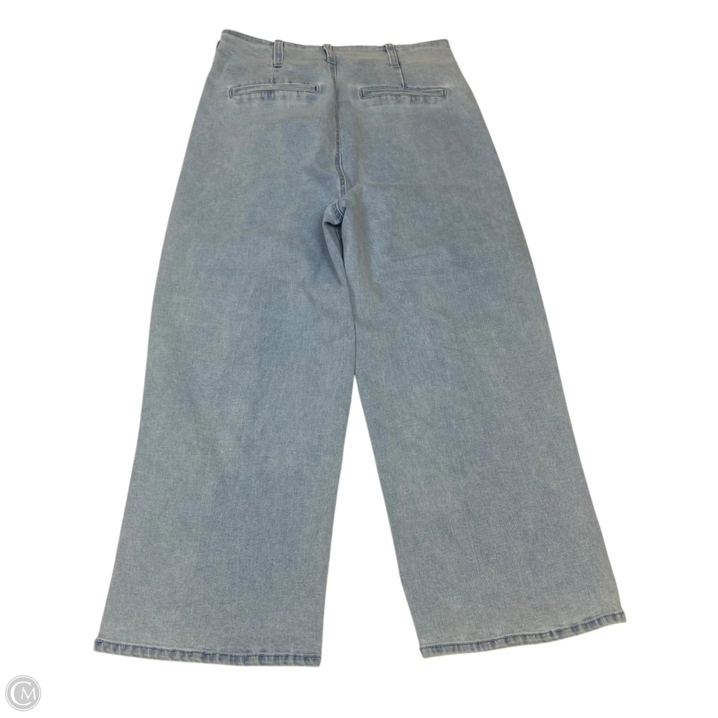 Jeans Wide Leg By Clothes Mentor In Blue Denim, Size: Large