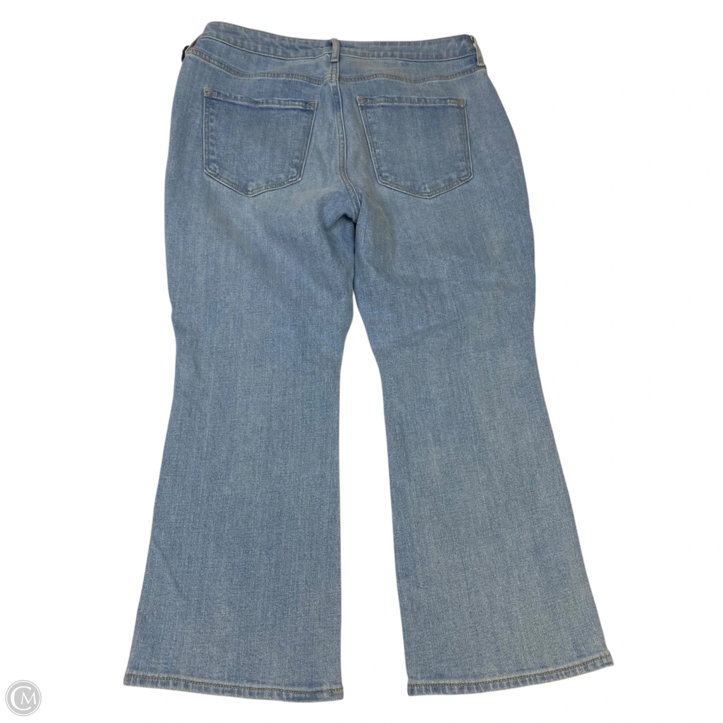 Jeans Cropped By Old Navy In Blue Denim, Size: 12