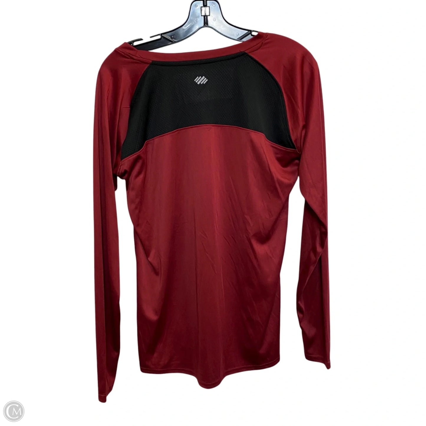 Athletic Top Long Sleeve Crewneck By Prologue In Red, Size: M