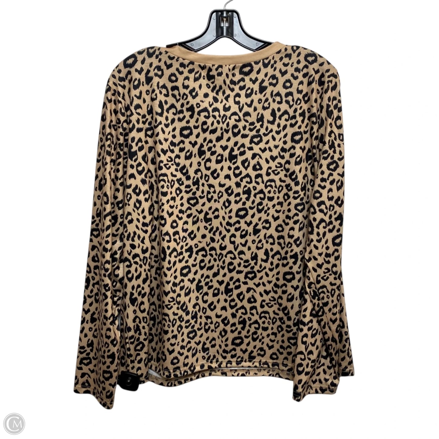 Top Long Sleeve By Lamibaby In Animal Print, Size: Xl