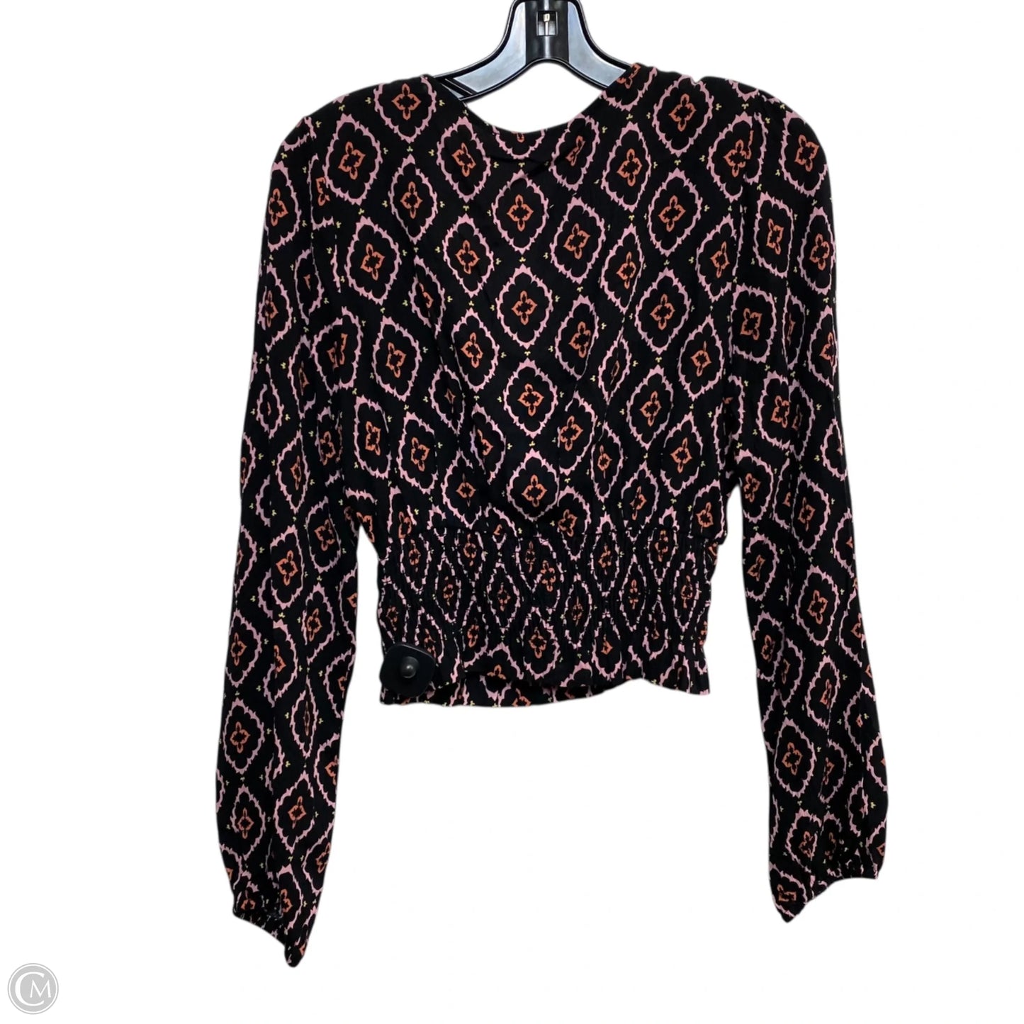 Top Long Sleeve By Ces Femme In Black, Size: M
