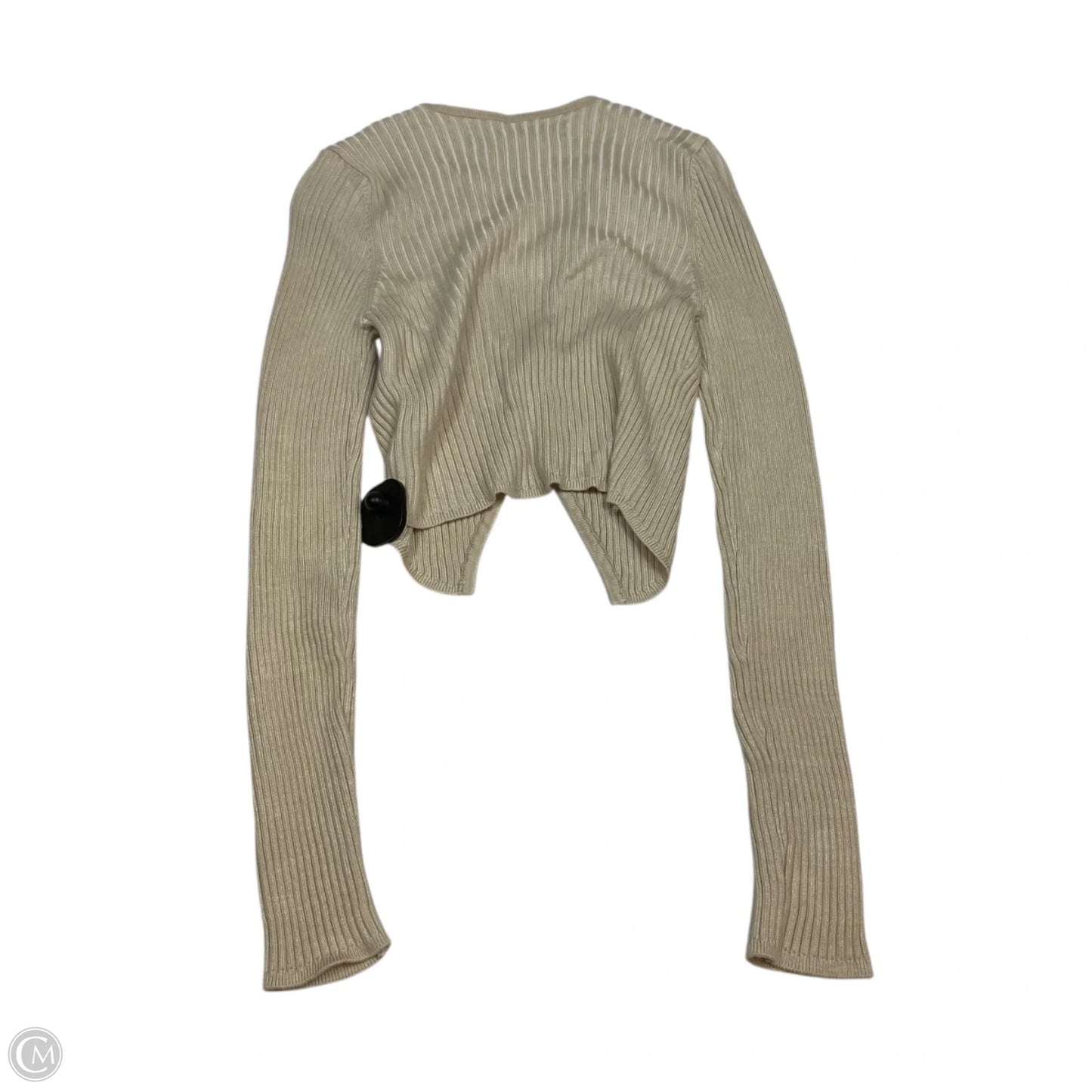 Cardigan By Silence And Noise In Cream, Size: M