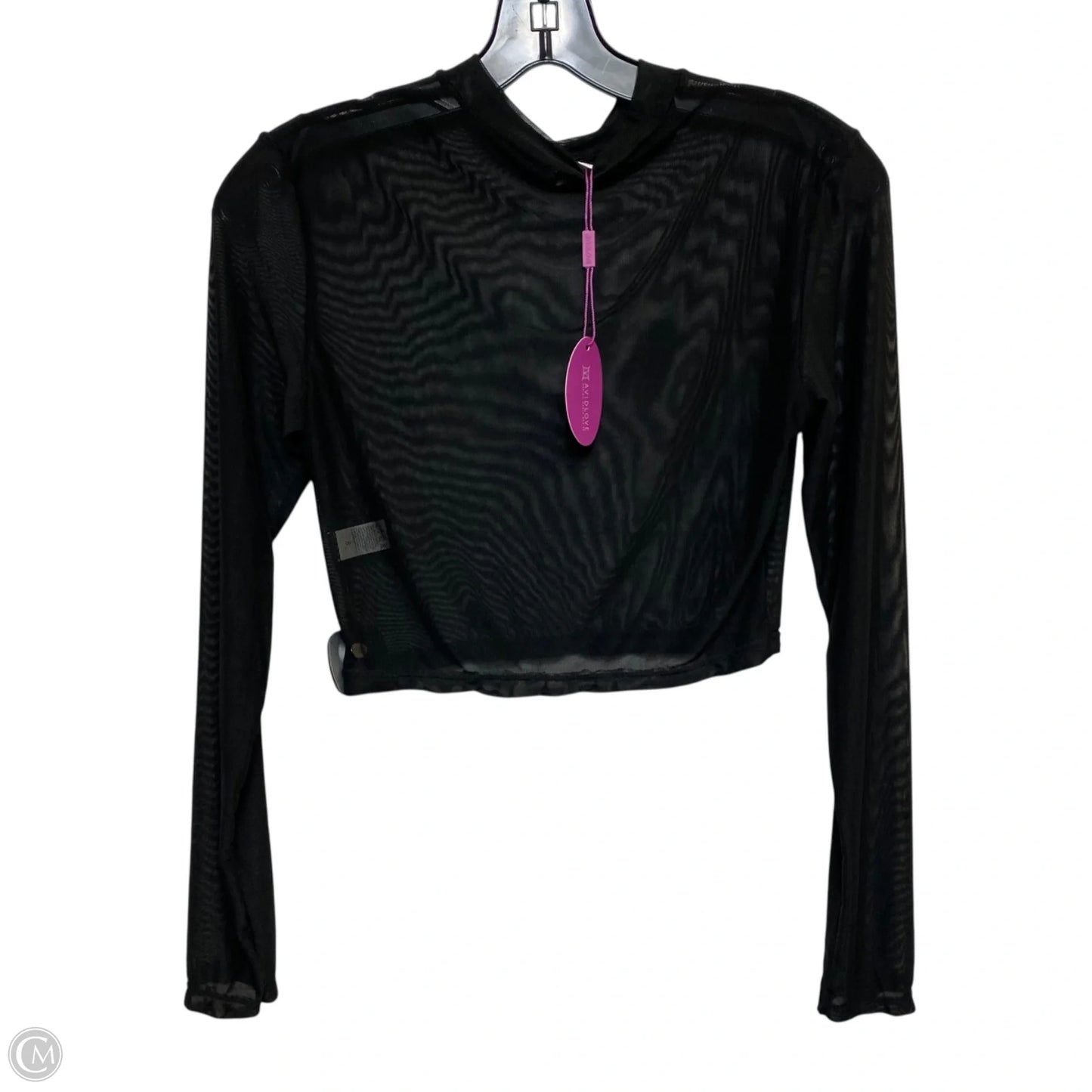 Top Long Sleeve By AvidLoveIn Black, Size: S