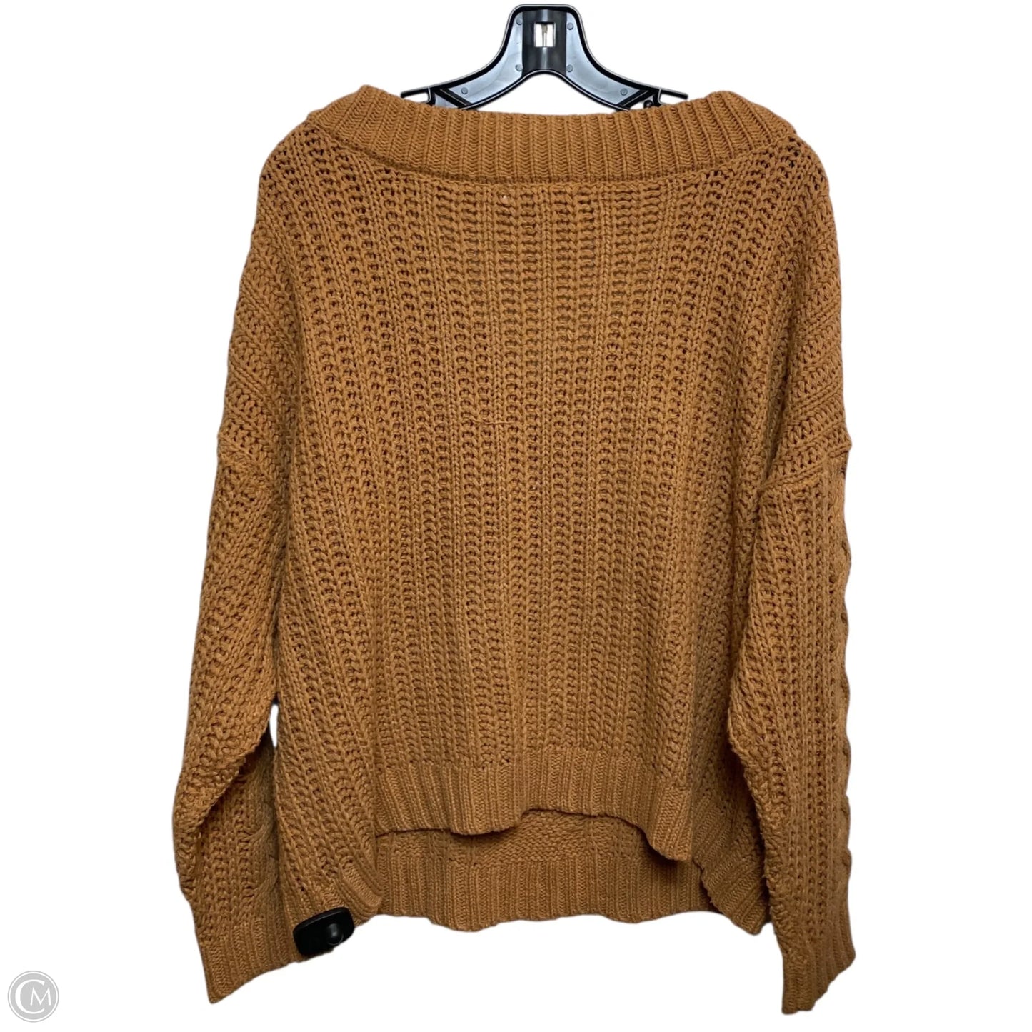 Sweater By Favlux In Brown, Size: S