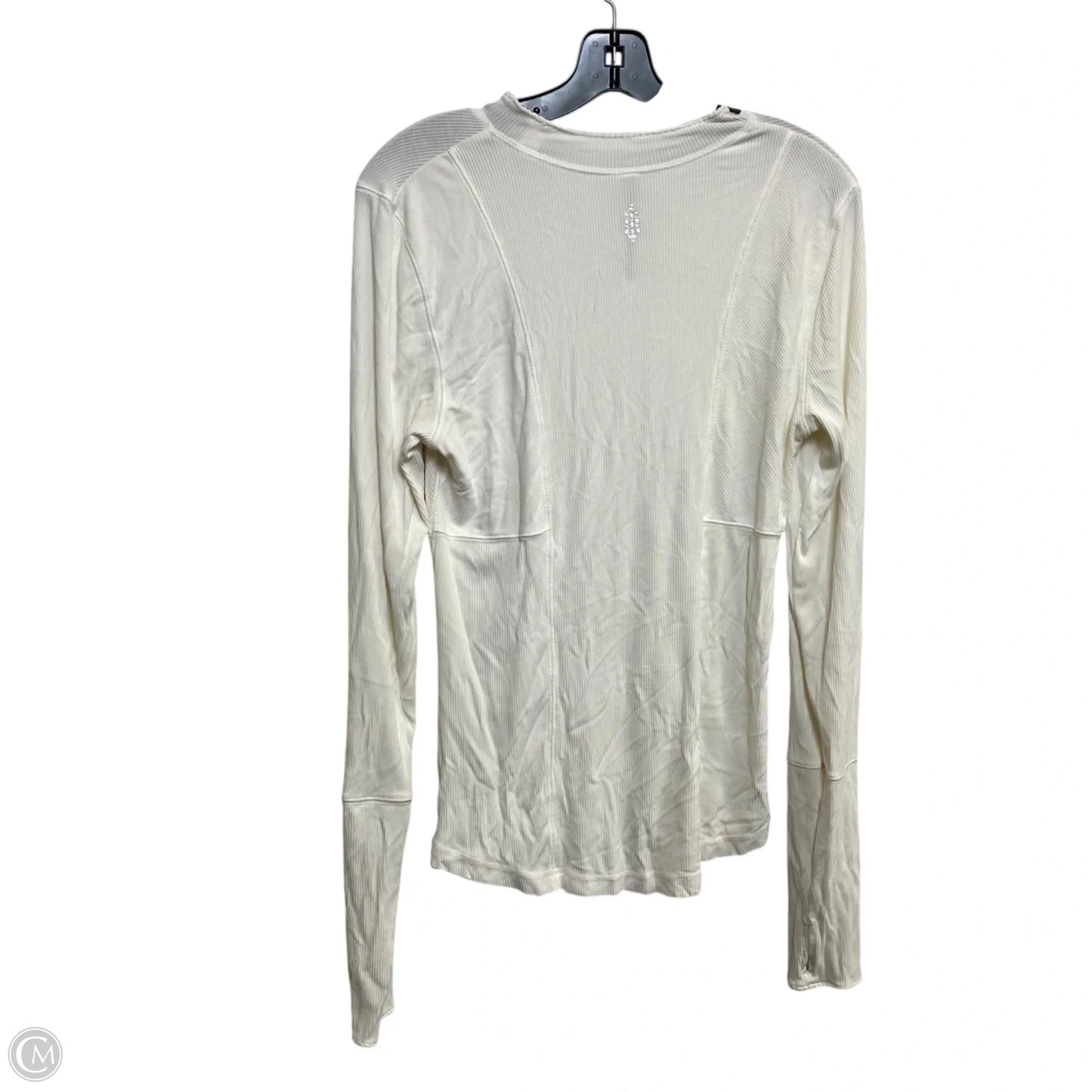 Top Long Sleeve By Free People In White, Size: L
