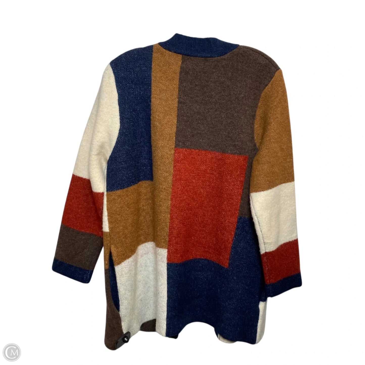 Sweater Cardigan By Alfred Dunner In Multi-colored, Size: Mp