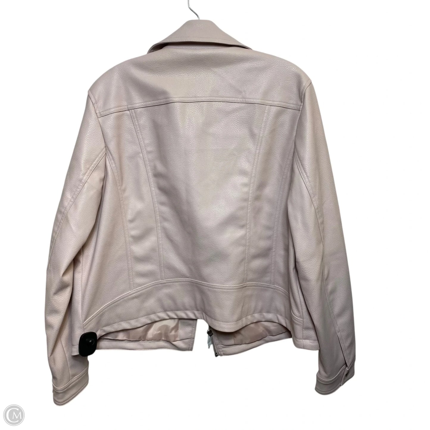 Jacket Moto By Express In Pink, Size: Xl