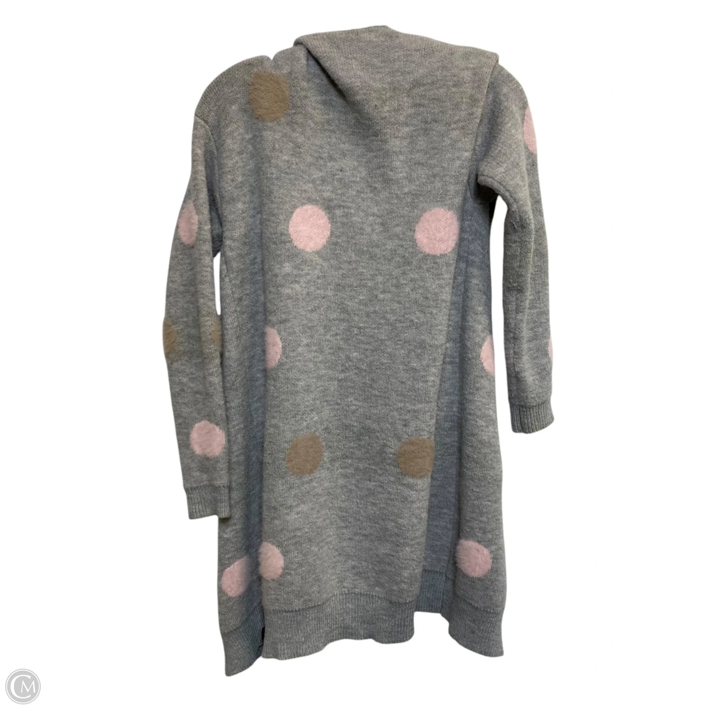 Cardigan By Thml In Grey & Pink, Size: M