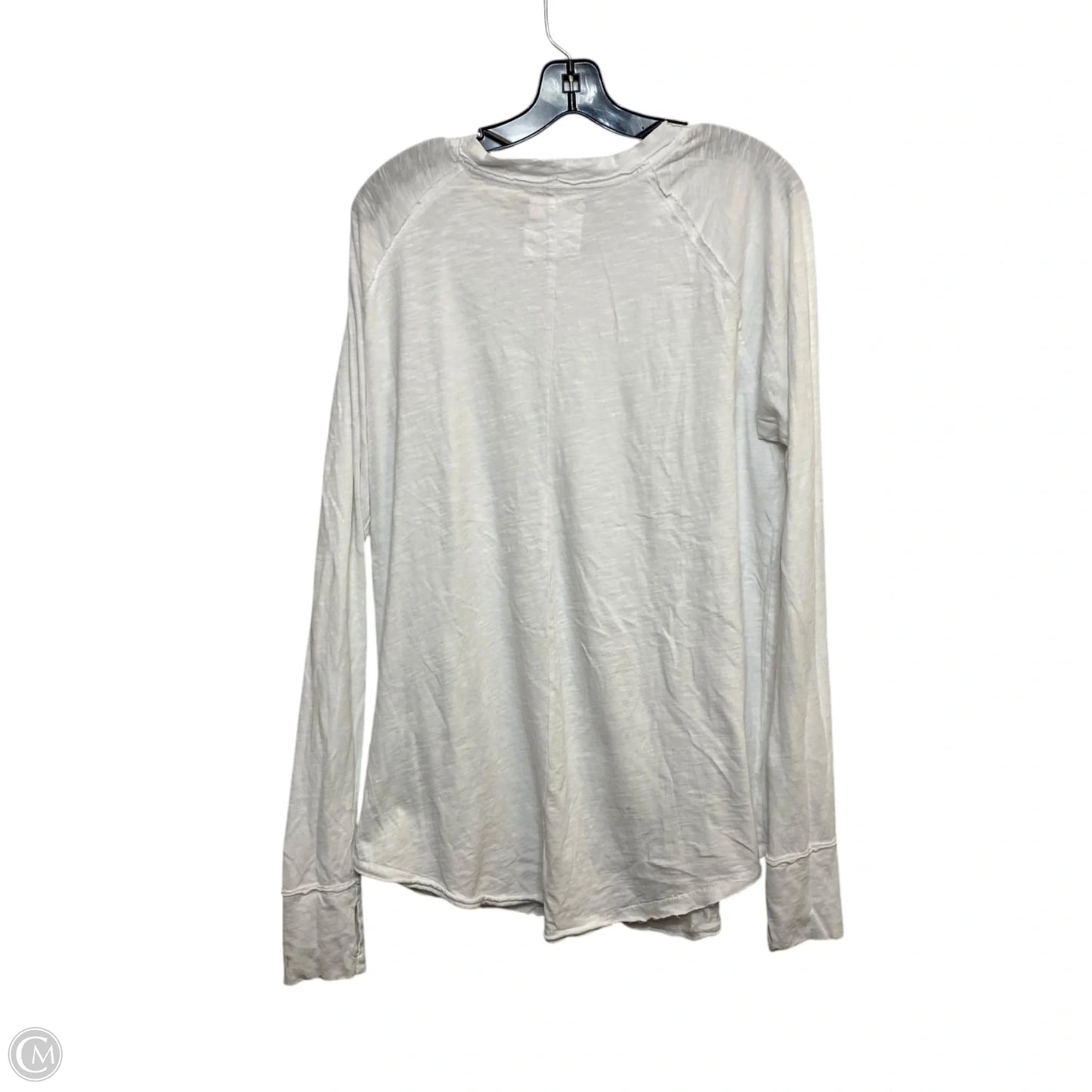 Top Long Sleeve By We The Free In White, Size: M